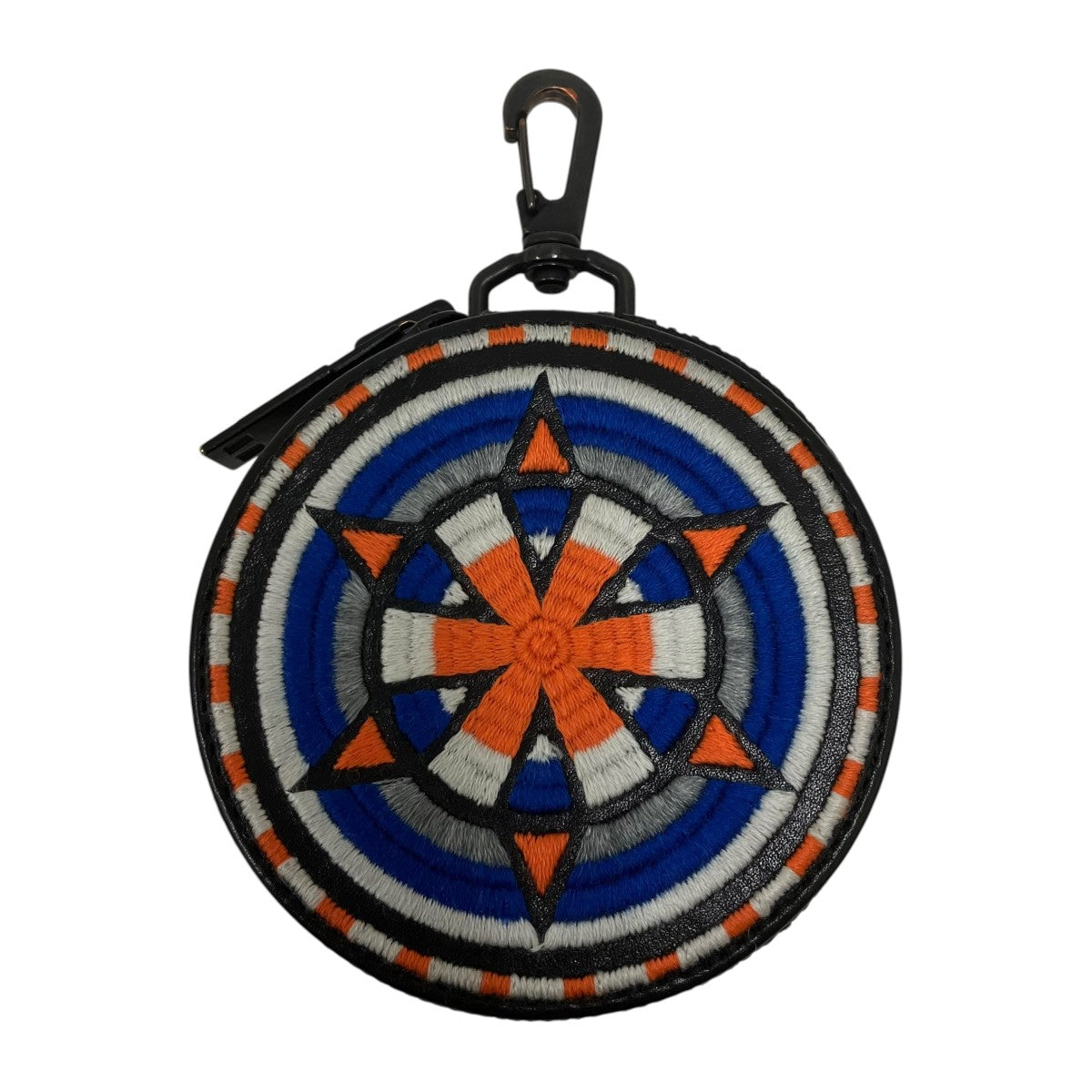 blackmeans コンパス刺繍 レザー コインケース 古着・中古-1枚目のアイテム画像