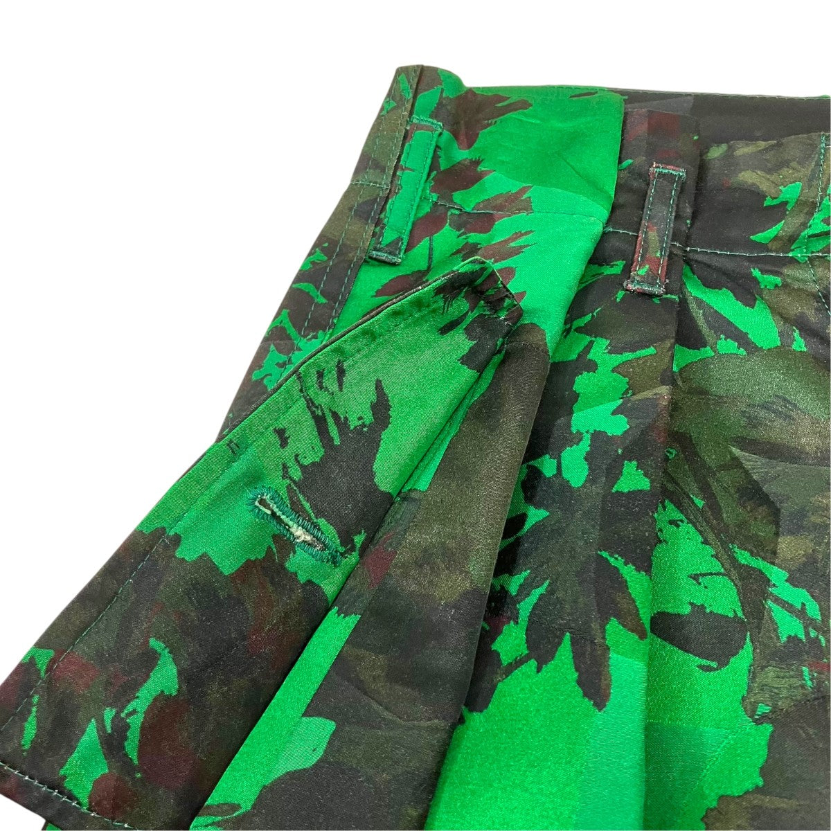 DRIES VAN NOTEN レーヨンコットンスカート1563-343-1400 古着・中古-6枚目のアイテム画像