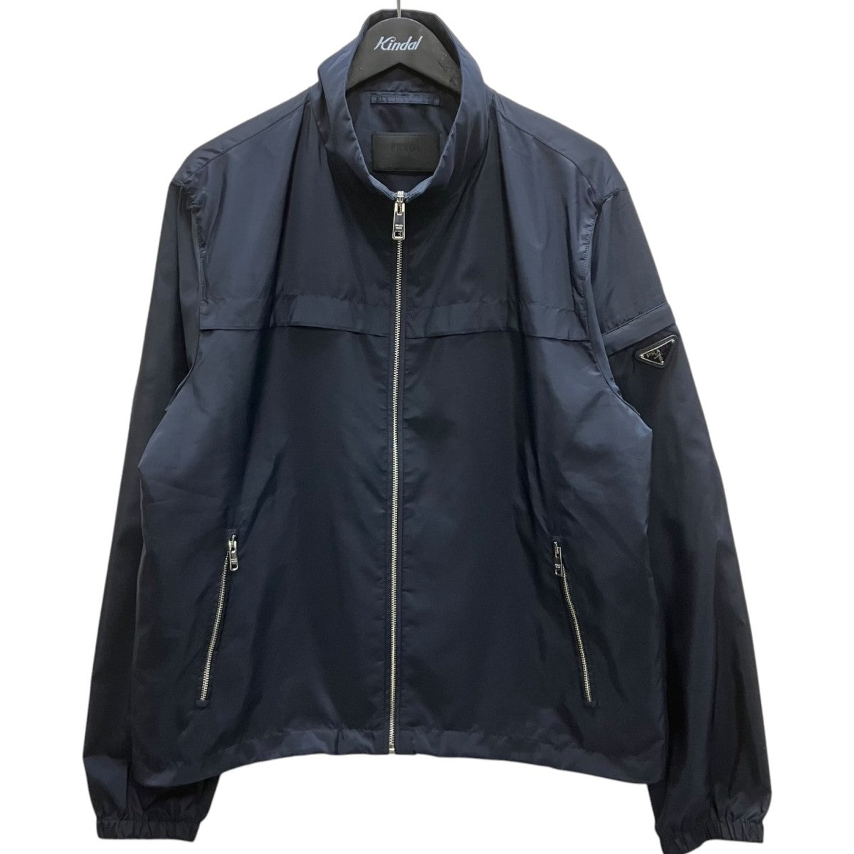 トライアングルロゴジップジャケット