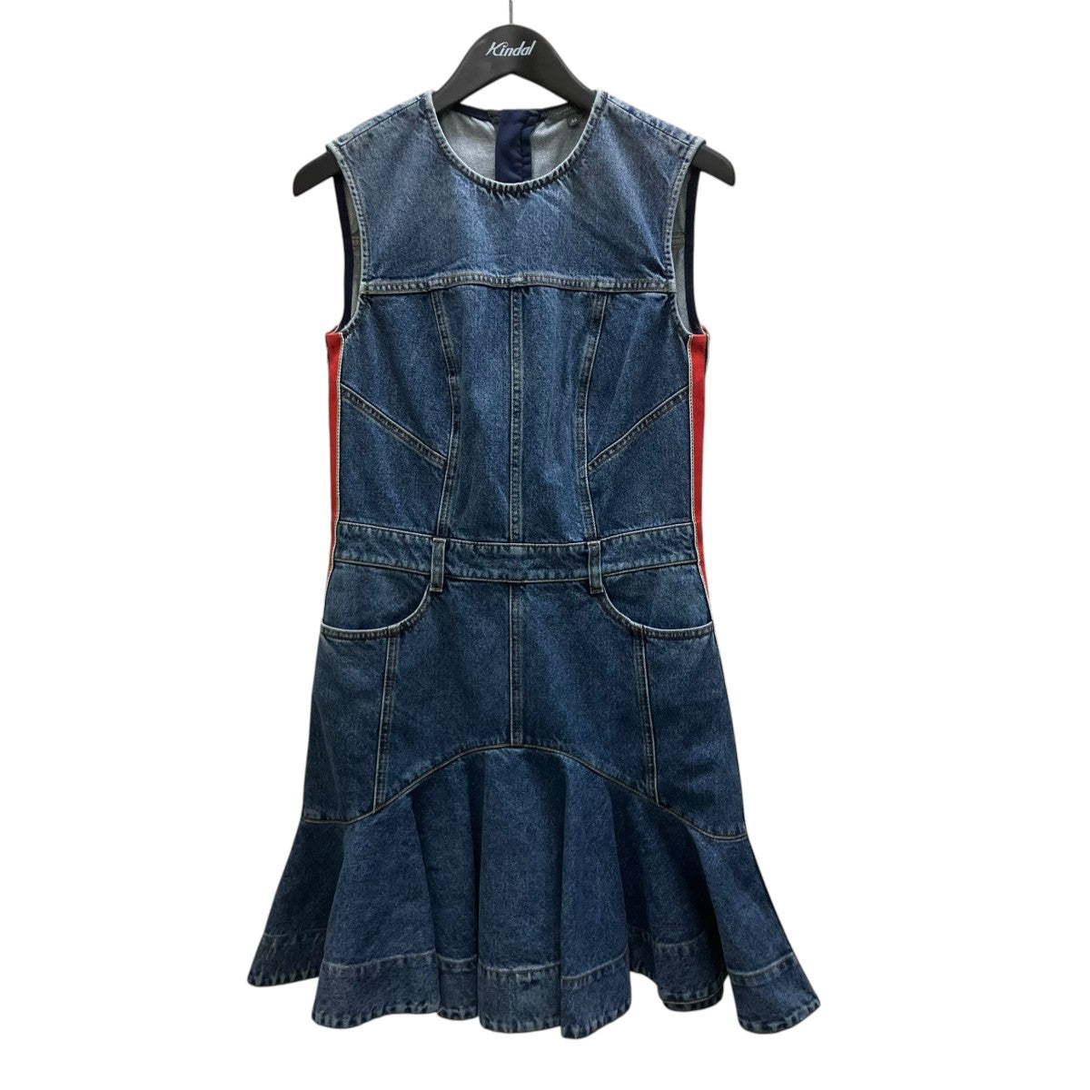ALEXANDER McQUEEN デニムワンピース 古着・中古-1枚目のアイテム画像