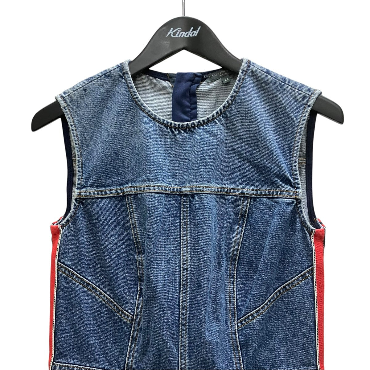 ALEXANDER McQUEEN デニムワンピース 古着・中古-3枚目のアイテム画像