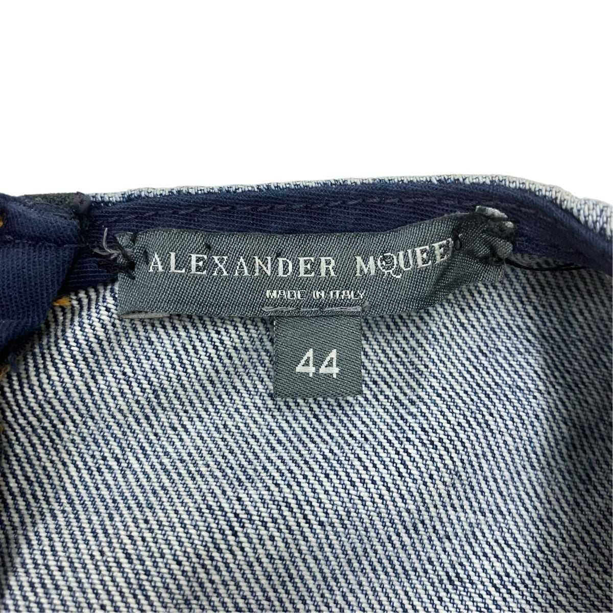ALEXANDER McQUEEN デニムワンピース 古着・中古-5枚目のアイテム画像