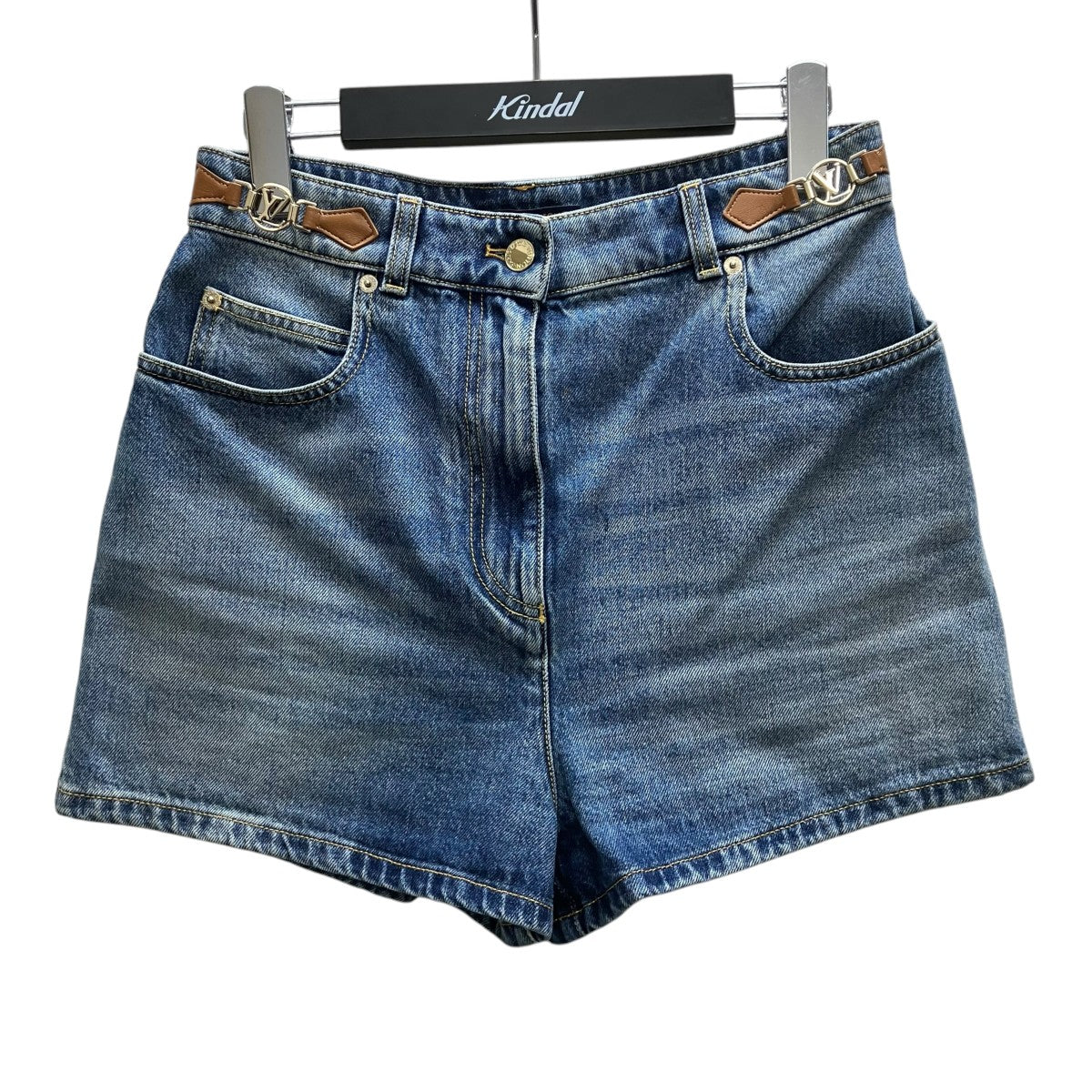 LOUIS VUITTON デニムショートパンツ 古着・中古-1枚目のアイテム画像