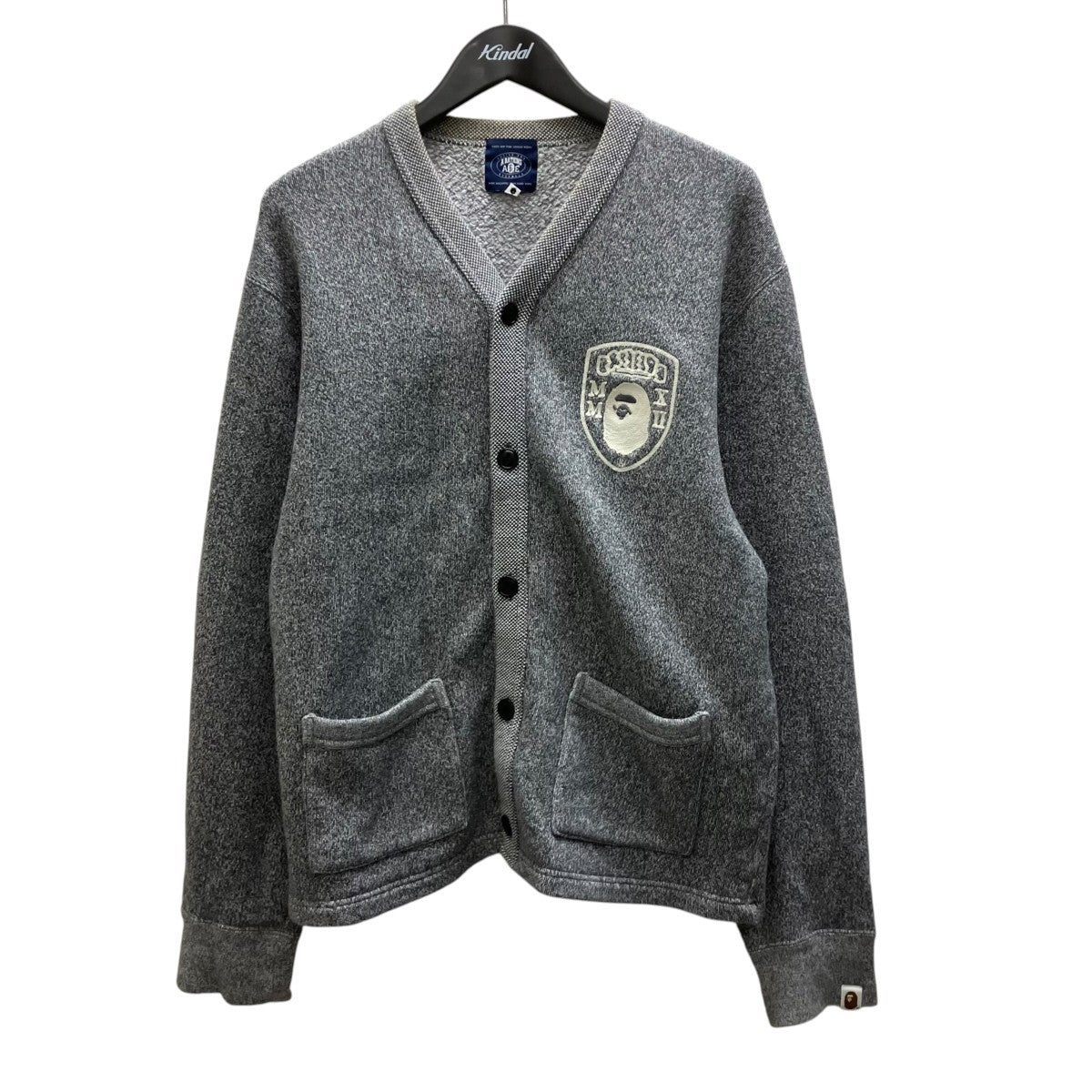 A BATHING APE 厚手カーディガン 古着・中古-1枚目のアイテム画像