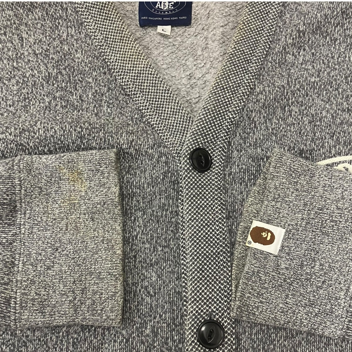A BATHING APE 厚手カーディガン 古着・中古-5枚目のアイテム画像
