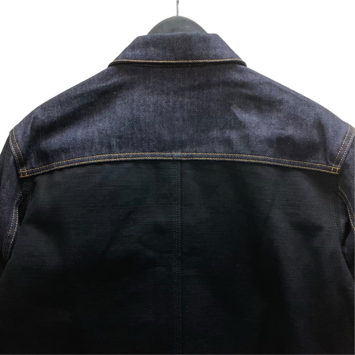 ALEXANDER McQUEEN ドッキングデニムジャケット 古着・中古-4枚目のアイテム画像