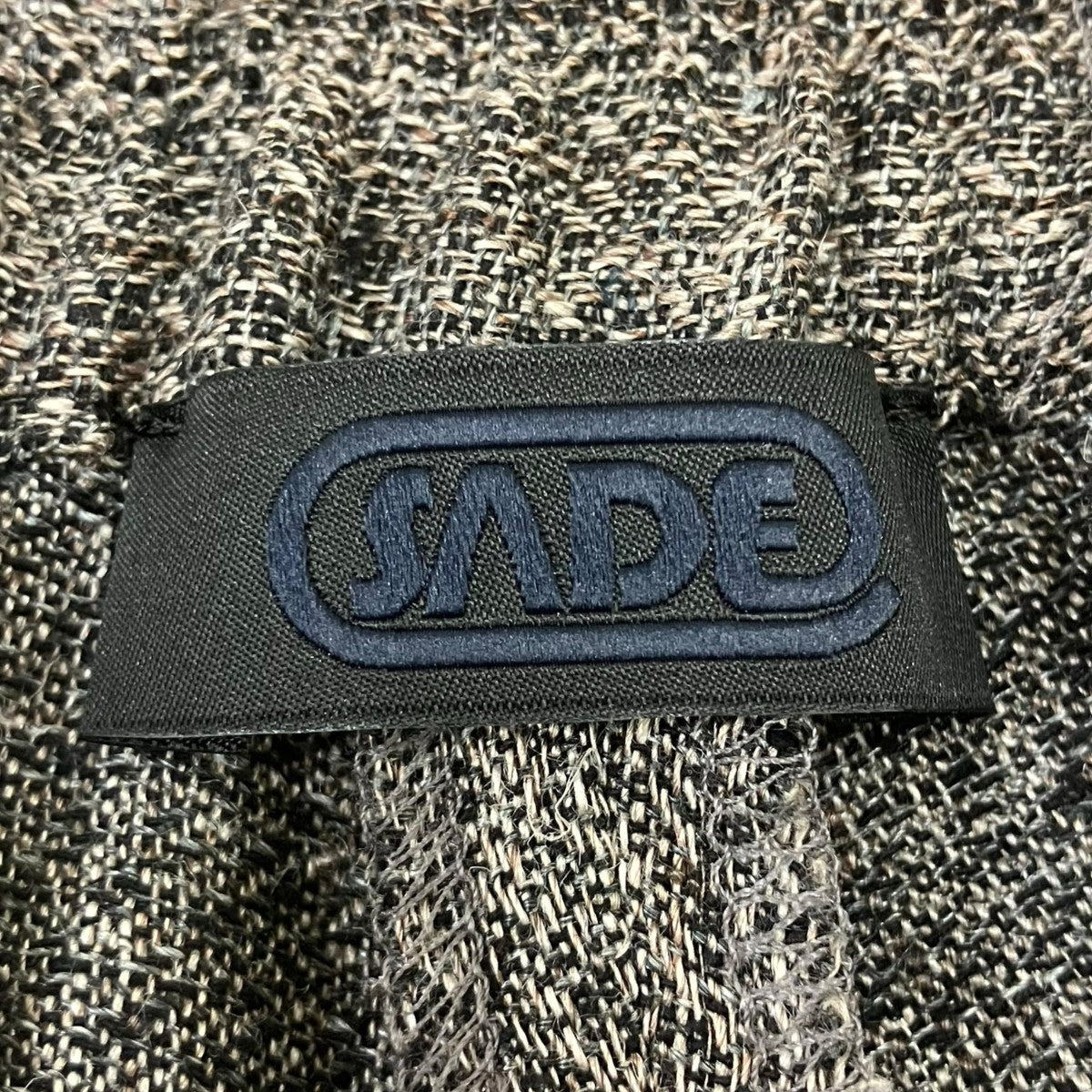 SADE リネンシルクフレアパンツ 古着・中古-6枚目のアイテム画像