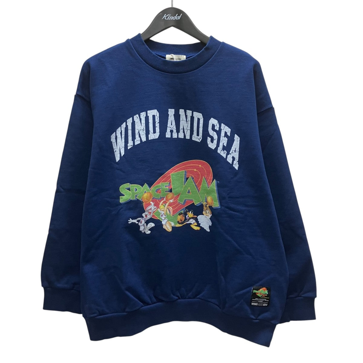 WIND AND SEA×SPACE JAM CREW NECK SWEATSHIRT 古着・中古-1枚目のアイテム画像
