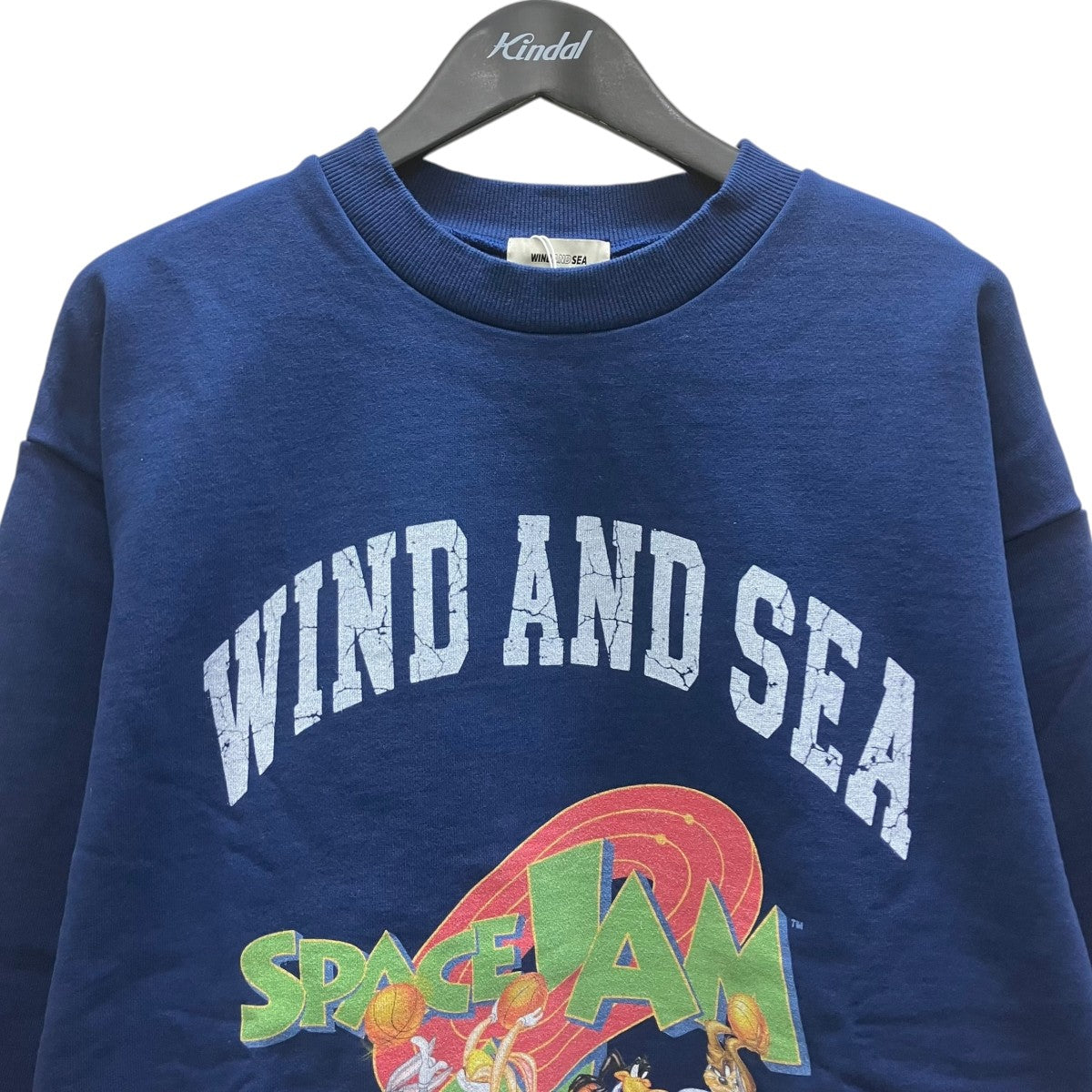 WIND AND SEA×SPACE JAM CREW NECK SWEATSHIRT 古着・中古-3枚目のアイテム画像