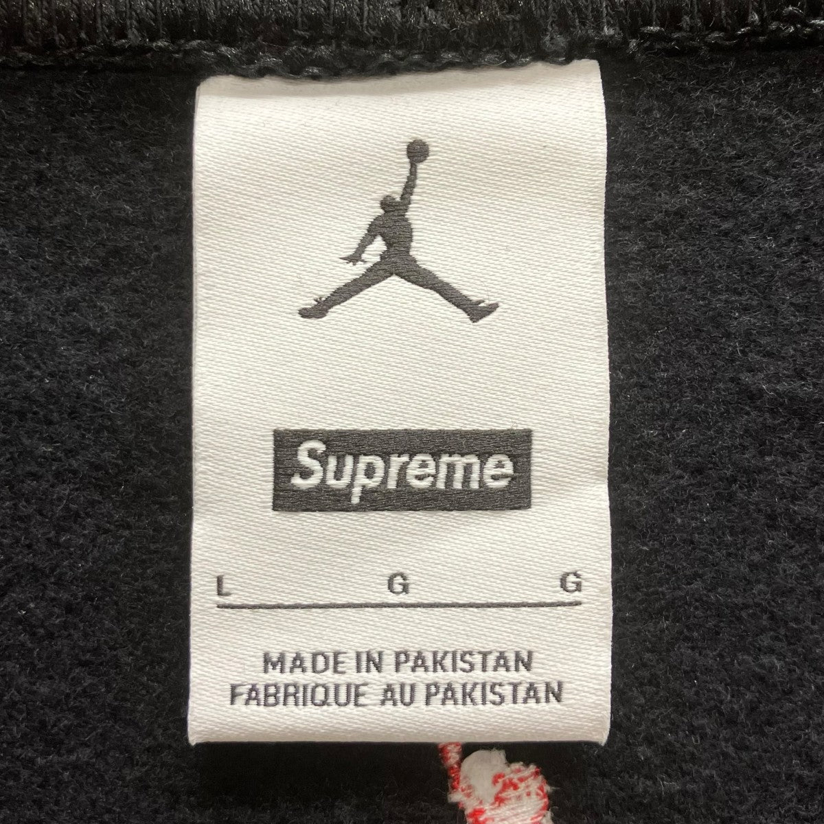 Supreme×JORDAN 26SS Hooded Sweatshirt (Jordan Hooded Sweatshirt ジップパーカー 古着・中古-4枚目のアイテム画像
