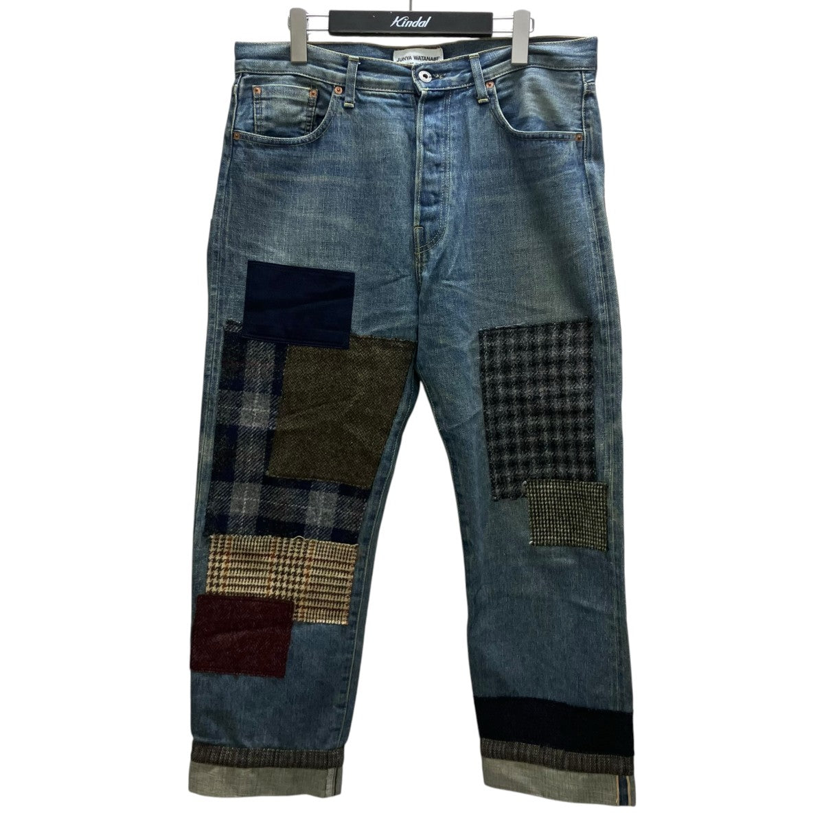 JUNYA WATANABE CDG パッチワークデニムパンツ 古着・中古-1枚目のアイテム画像
