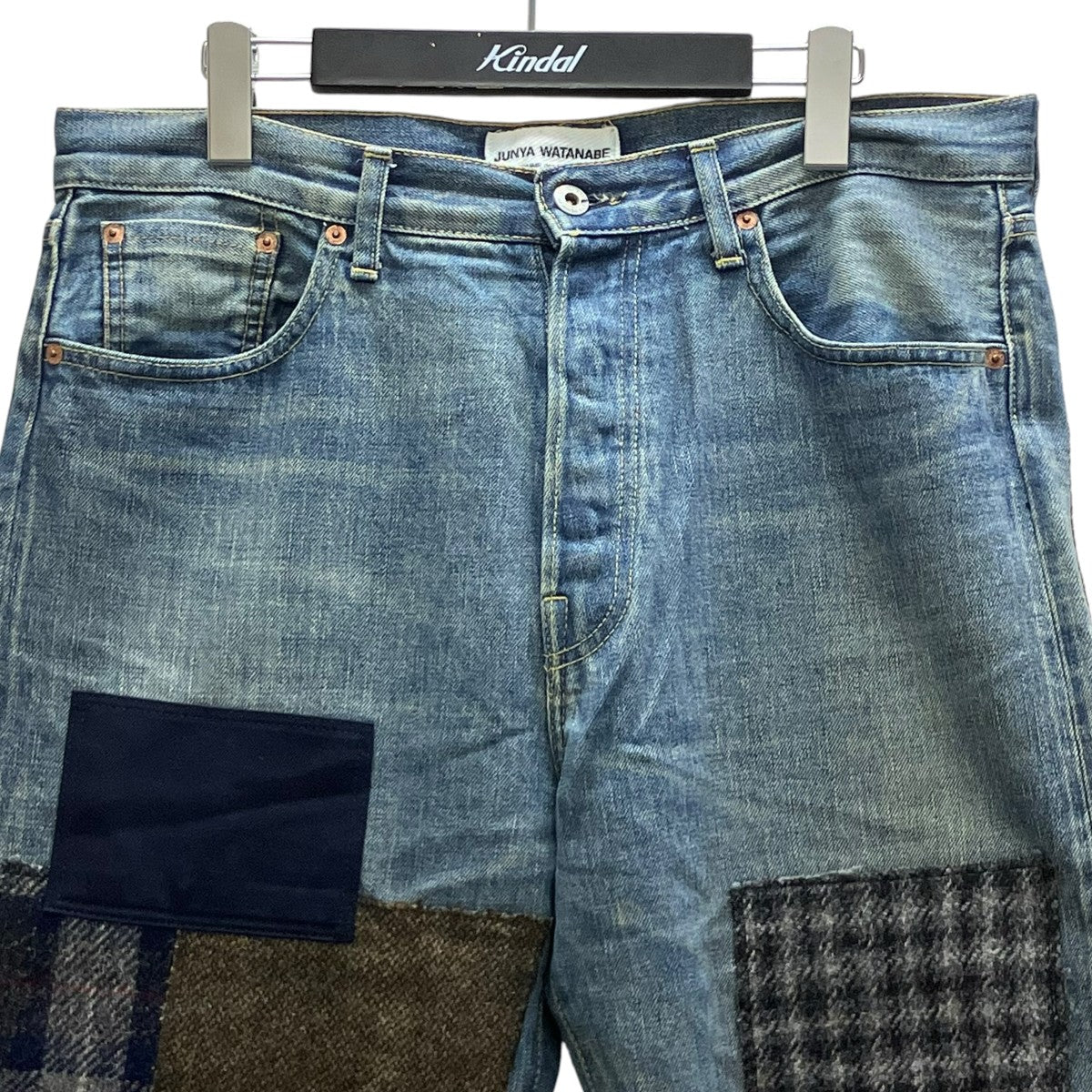 JUNYA WATANABE CDG パッチワークデニムパンツ 古着・中古-2枚目のアイテム画像