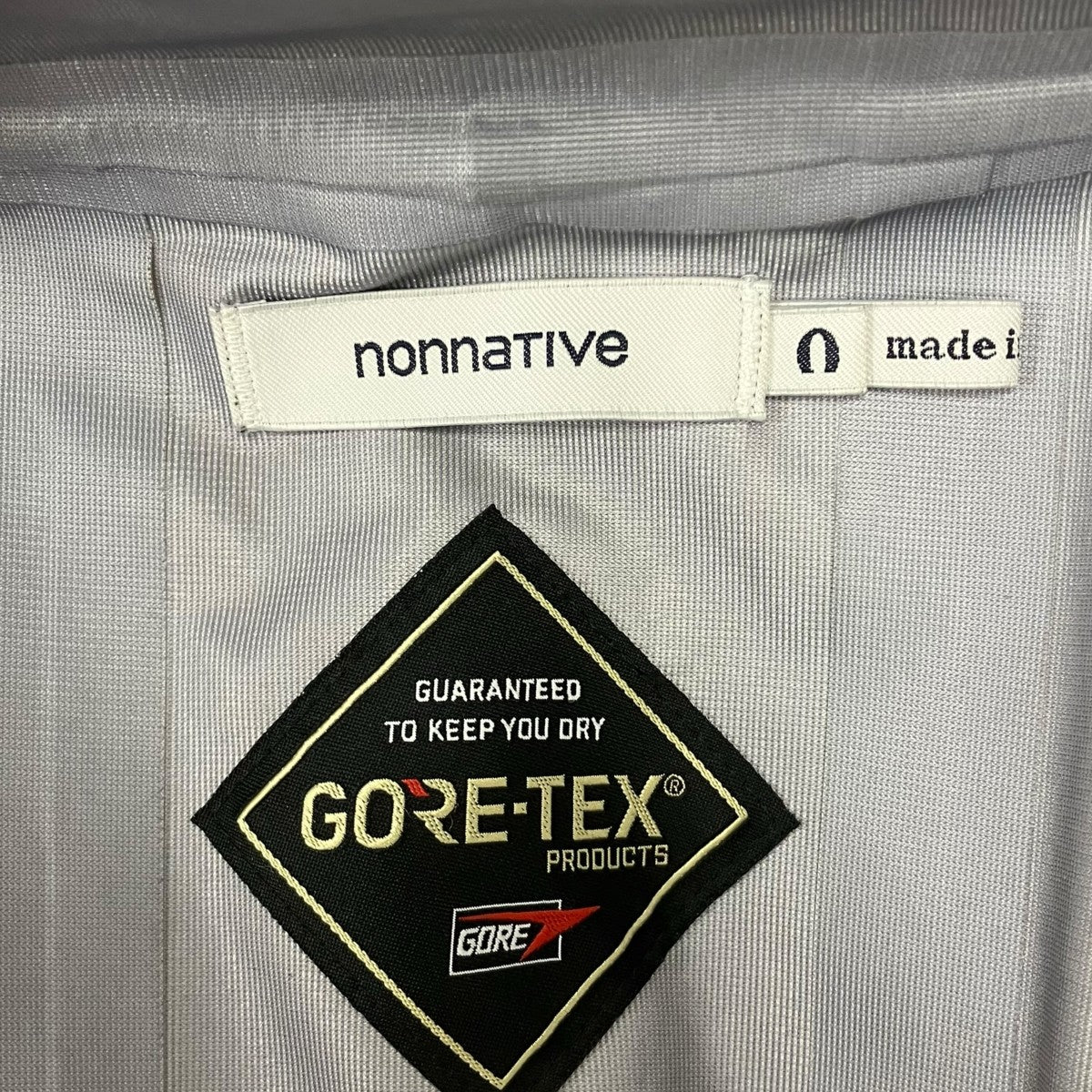 nonnative STRANGER HOODED COAT N P TAFFETA WITH GORE-TEX 3L ゴアテックスフーデッドコート 古着・中古-4枚目のアイテム画像