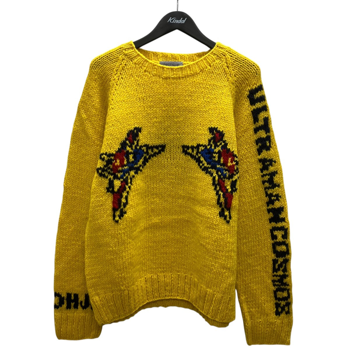Yohji Yamamoto pour homme ウルトラマンニット 古着・中古-1枚目のアイテム画像