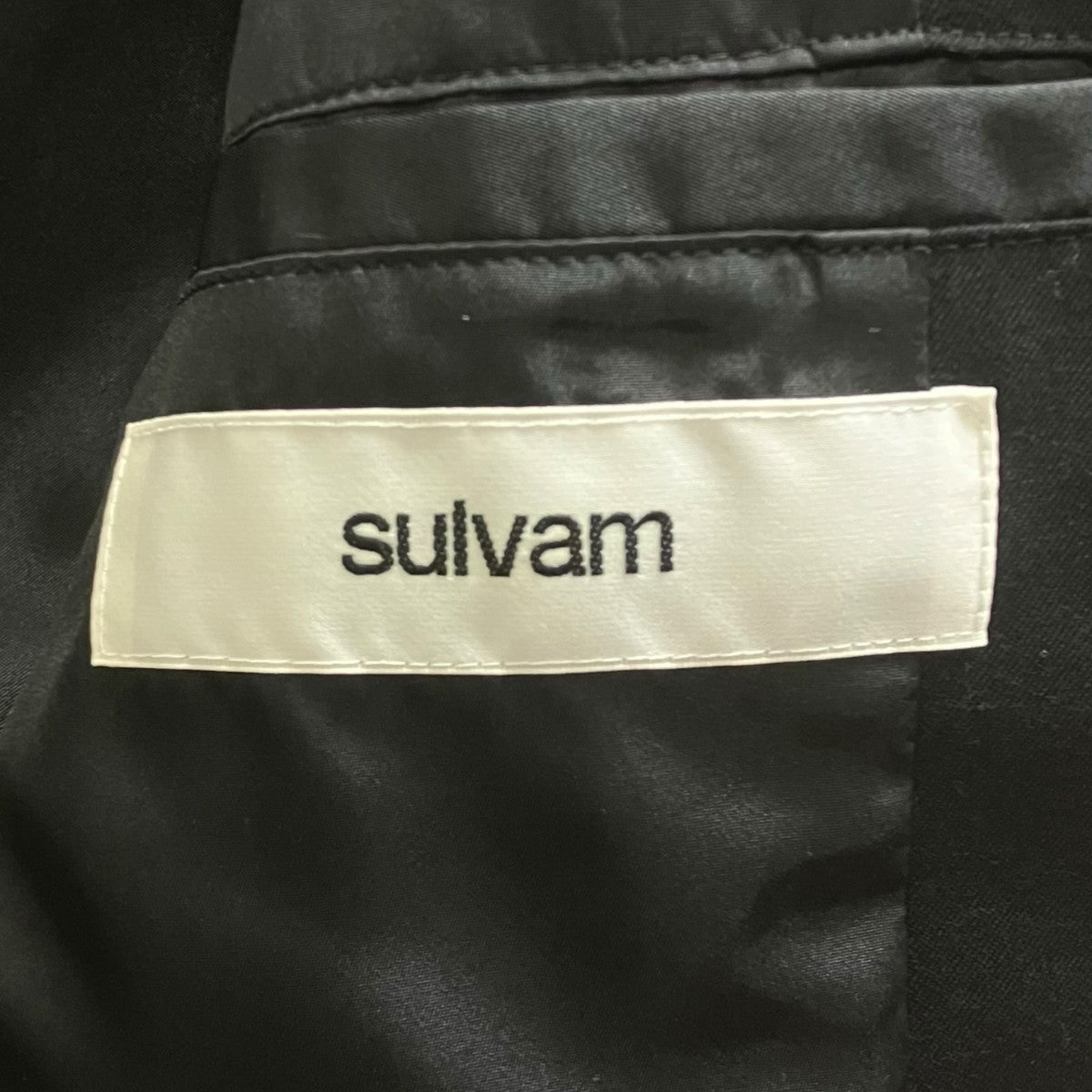 sulvam 2B VENTS JACKET 2Bジャケット 古着・中古-7枚目のアイテム画像