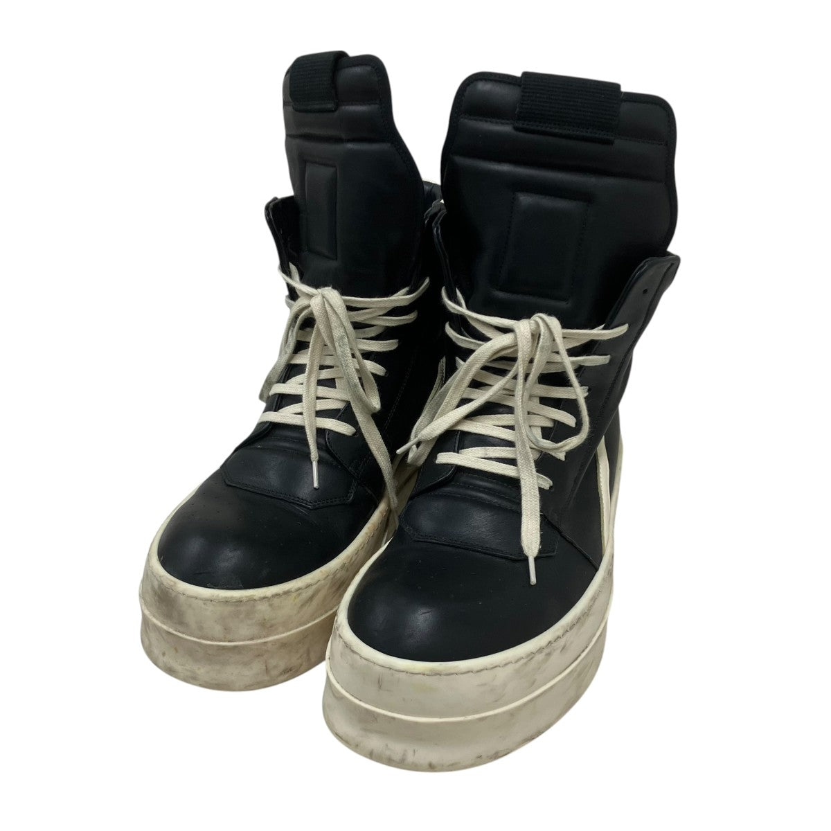 RICK OWENS MEGA BUMPER GEOBASKET メガバンバージオバスケット ハイカットスニーカー 古着・中古-1枚目のアイテム画像