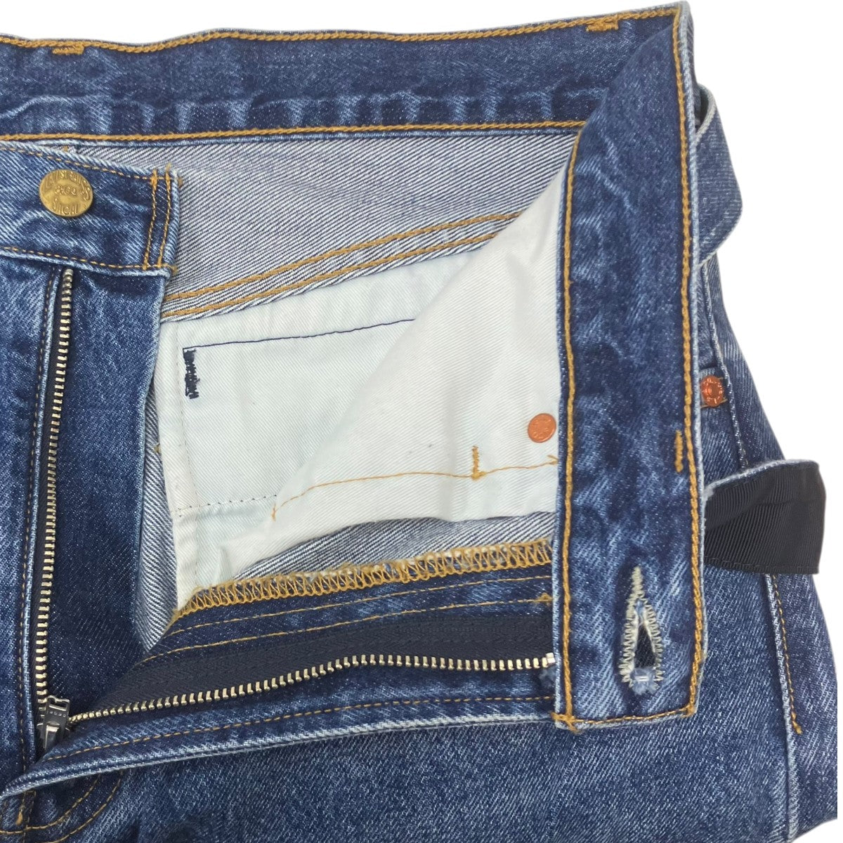 sacai×LEVI’S ベルテッドバギーデニムパンツ 古着・中古-5枚目のアイテム画像