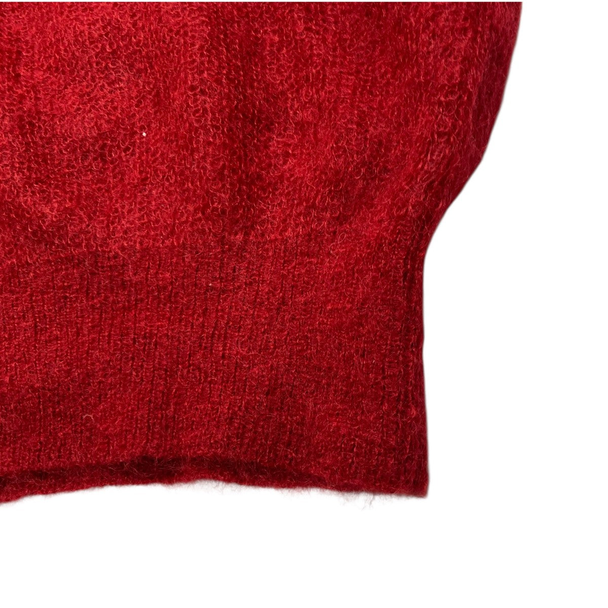 シティショップ CITYSHOP 2021AW DANDE MOHAIR MIXニット レッド サイズ：F CITYSHOP(シティショップ) 2021AW DANDE MOHAIR MIXニット