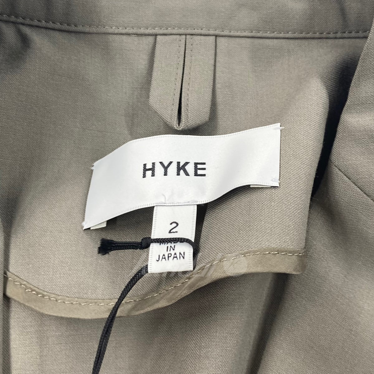 HYKE(ハイク) 「STRETCH TROPICAL SHOP COAT」 ストレッチトロピカルショップコート