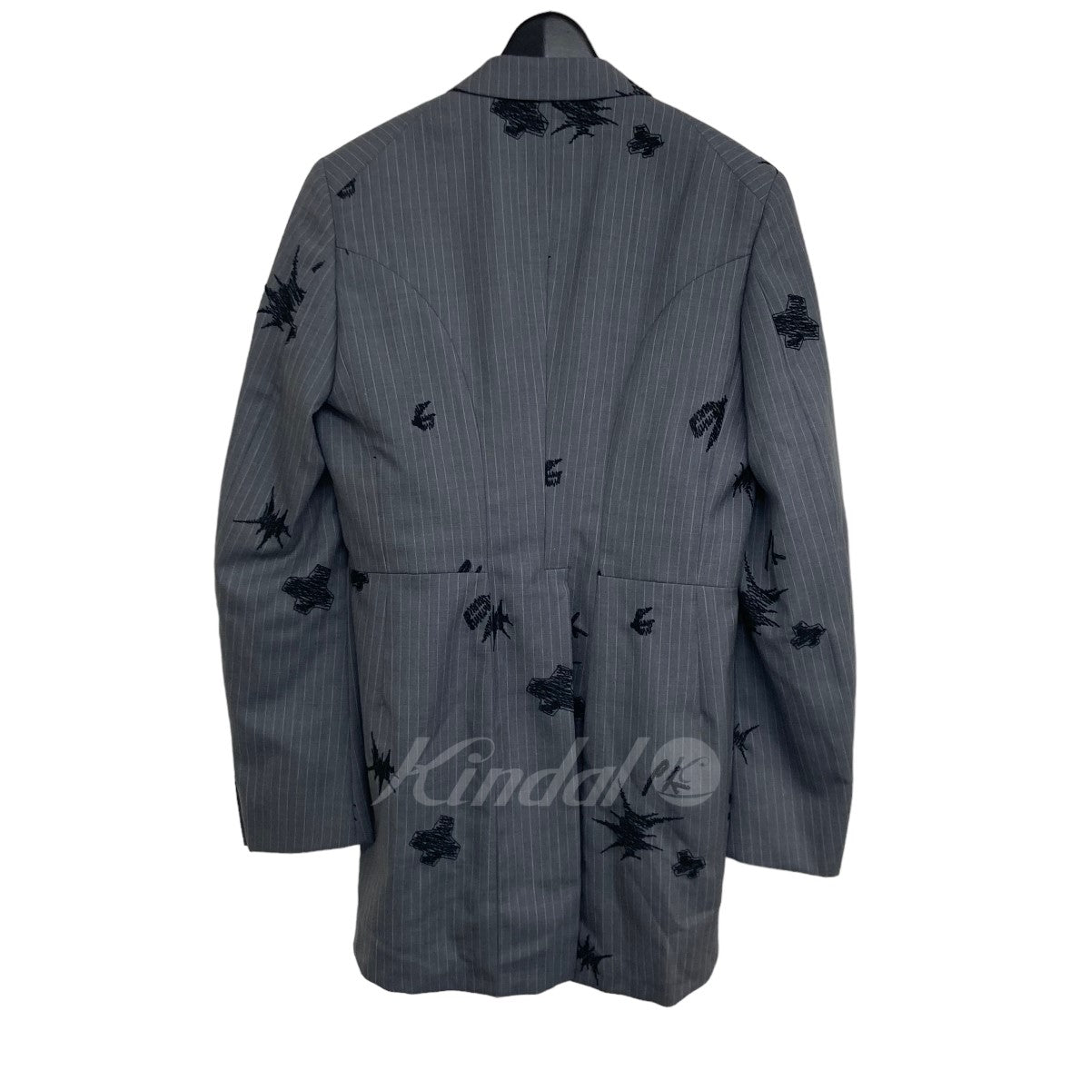 2015SS 燕尾 刺繍 ウールテーラードジャケット