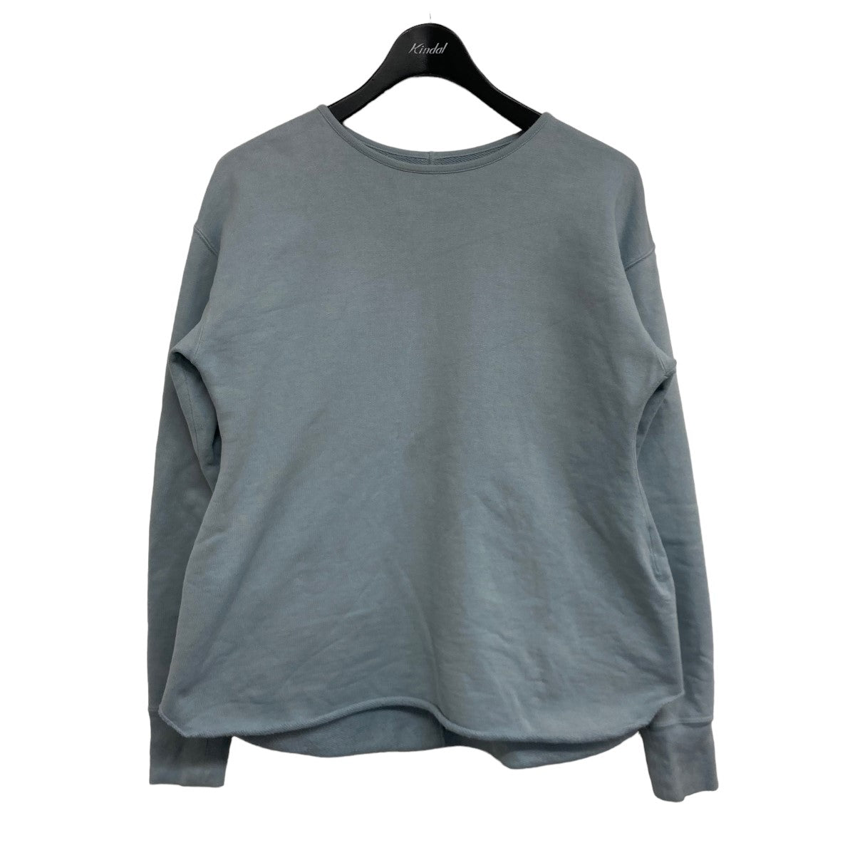 「Defatted Fleece SWEAT PULLOVER」 エルボーパッチスウェット