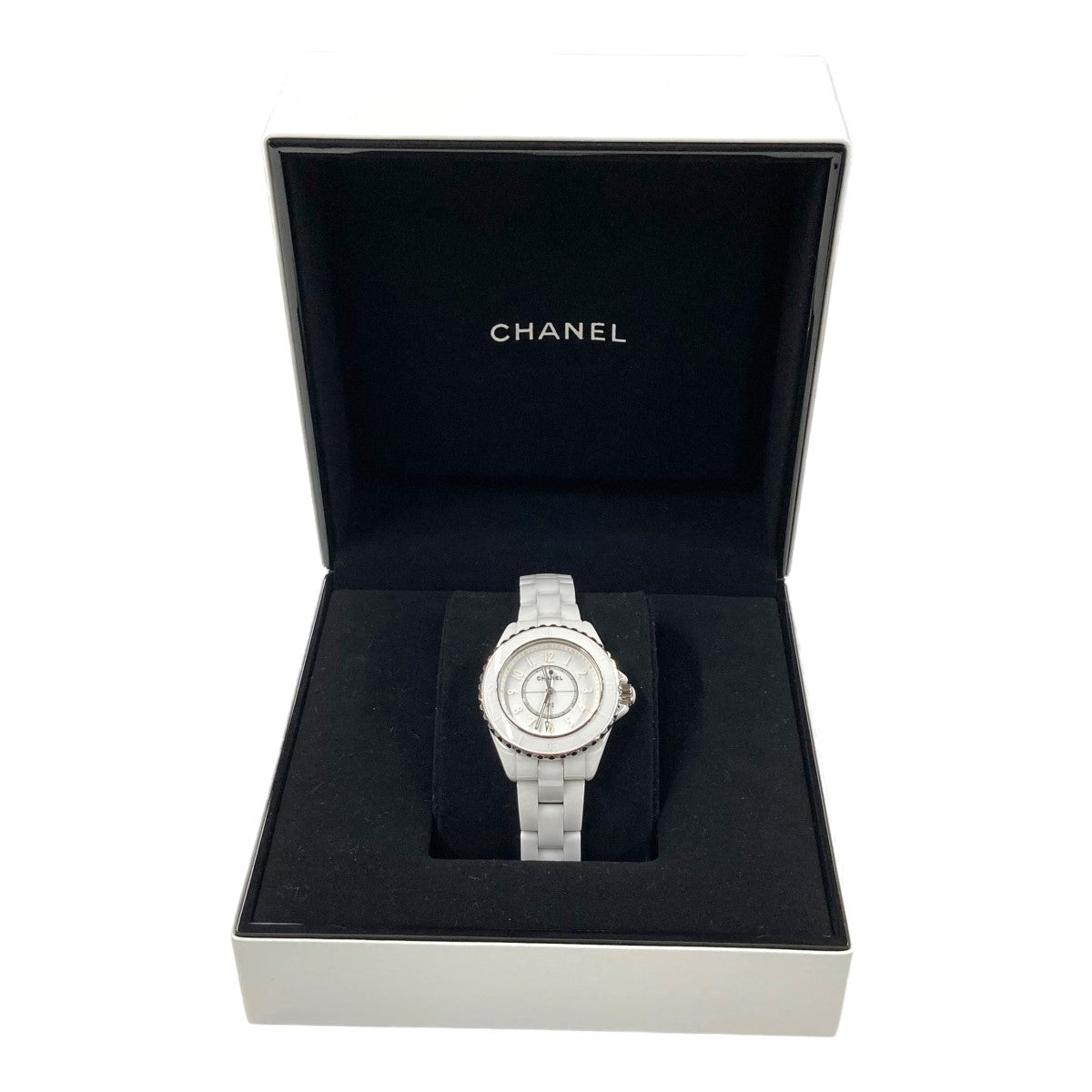 CHANEL(シャネル) 「J12」 クォーツ腕時計 J12 H6345 ホワイト