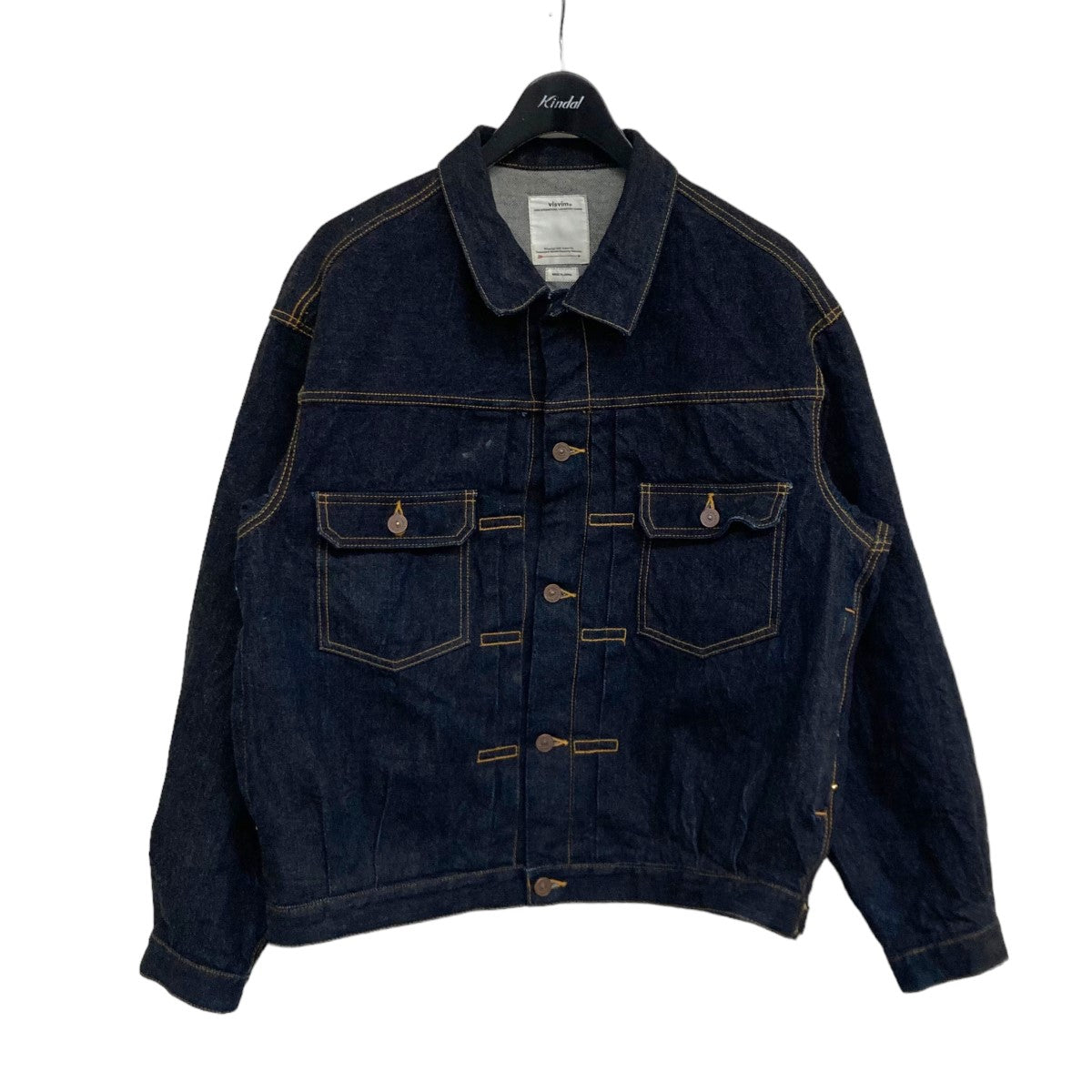 VISVIM(ビズビム) 「SS 101XX JKT RAW MUD OVERDYE」 デニムジャケット ...