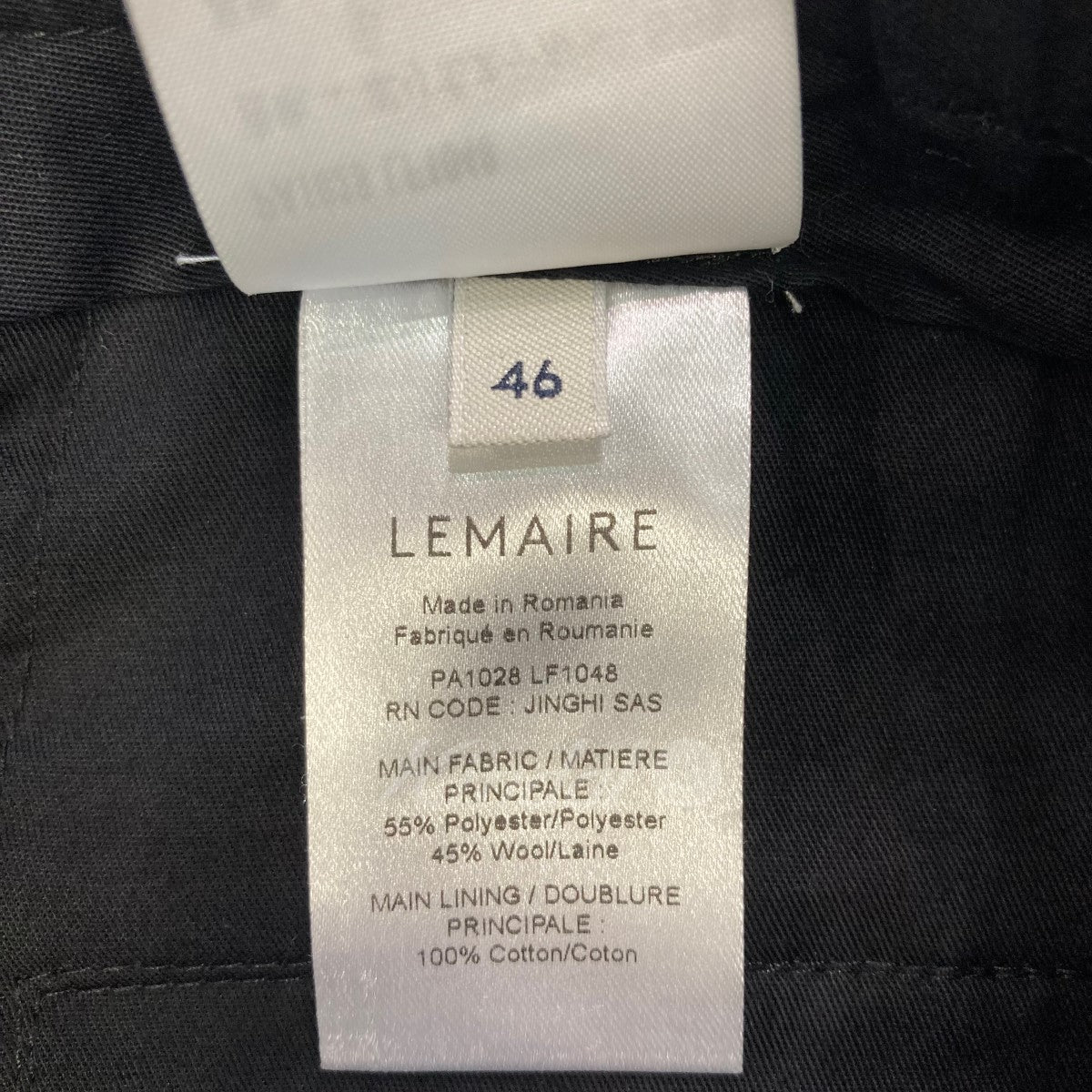LEMAIRE(ルメール) 2023SS 「ONE PLEAT PANTS」 1タックスラックス