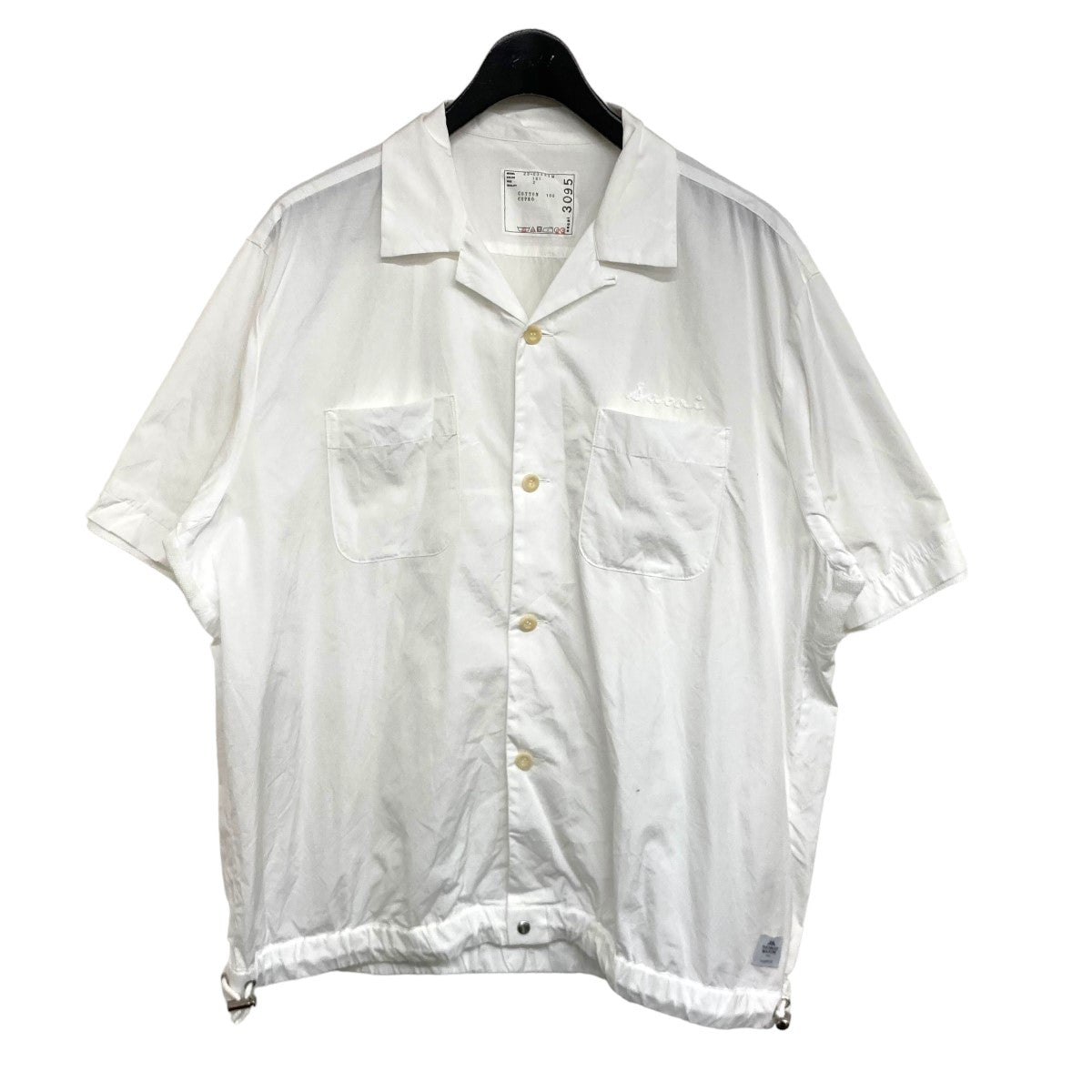 sacai(サカイ) 23SSThomas Mason Cotton Poplin Shirt半袖シャツ