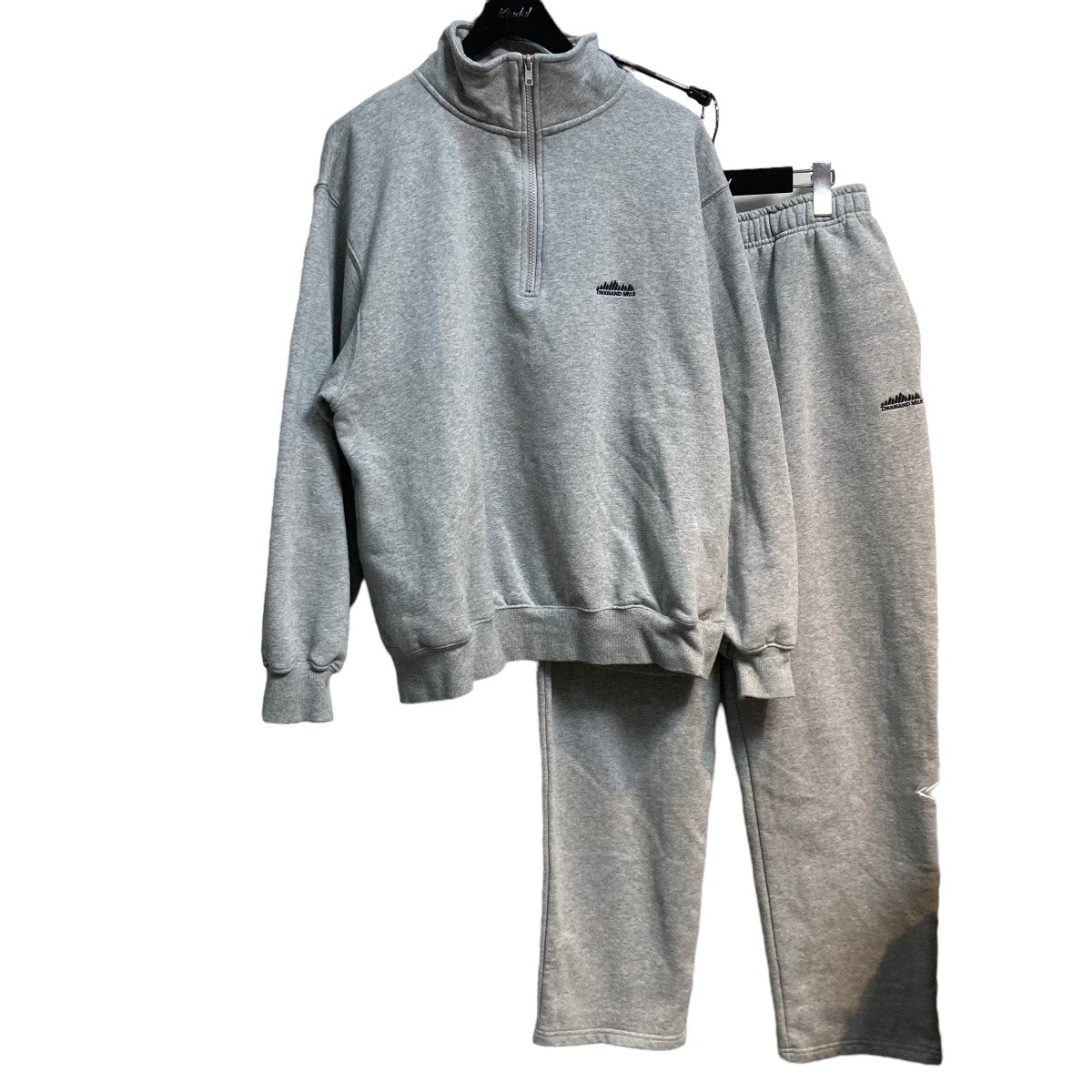 EVCON×Thousand Mile 「Half Zip Sweat Set Up」 スウェット ...