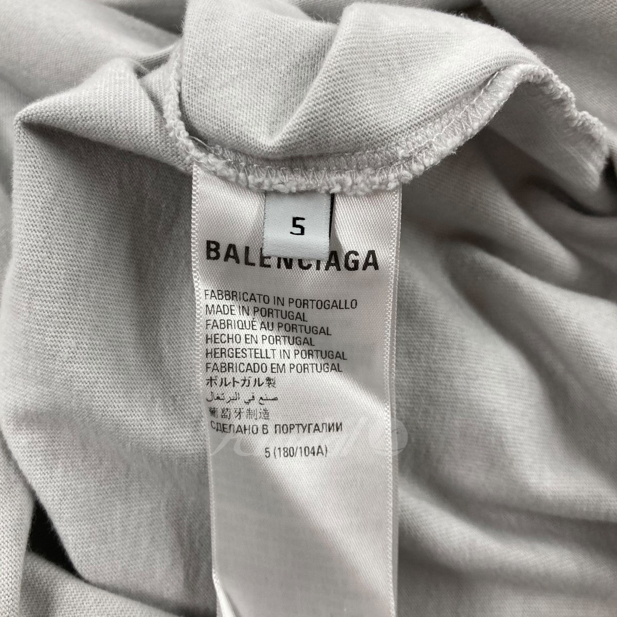 BALENCIAGA(バレンシアガ) 2022SS メタルロゴプリントカットソー ...