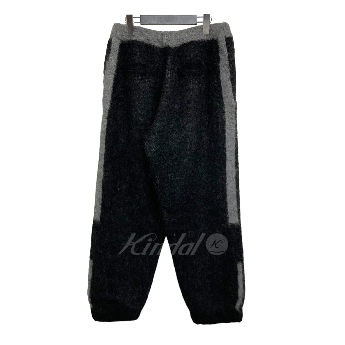 SON OF THE CHEESE(サノバチーズ) 2022AW 「Mohair Track Pants」 モヘアトラックパンツ SC2220  PN04 ブラック サイズ L｜【公式】カインドオルオンライン ブランド古着・中古通販【kindal】