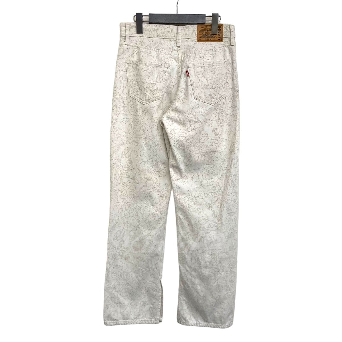 Ganni × LEVI’S 2021SS 「LOOSE STRAIGHT」 デニムパンツ 古着・中古-2枚目のアイテム画像