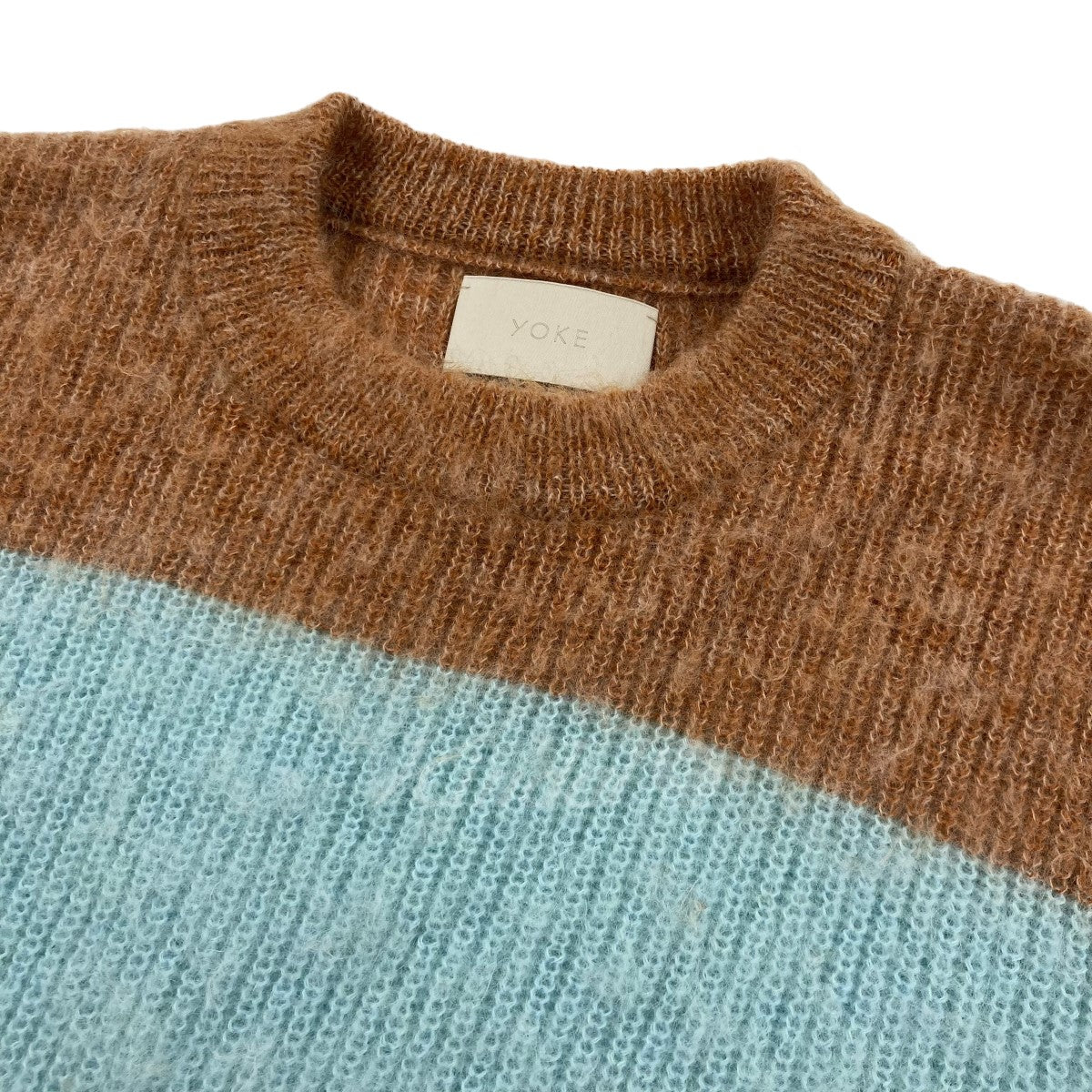 2023AW 「MOHAIR BORDER SWEATER」 モヘアボーダーニット