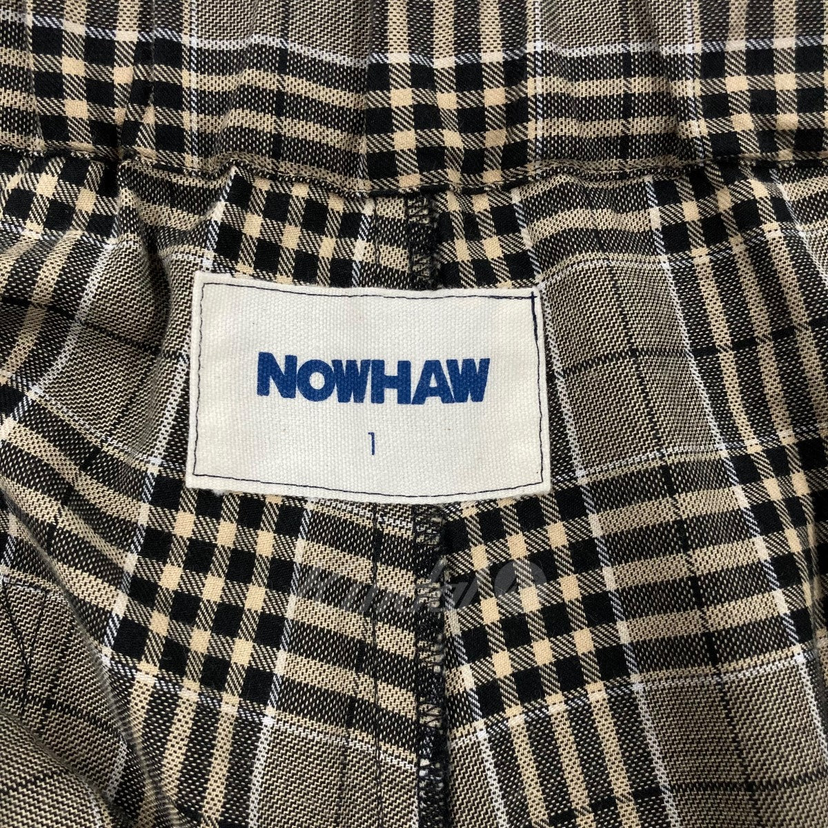 NOWHAW(ノウハウ) スタイリスト私物 「only pajama pants」 チェックイージーパンツ