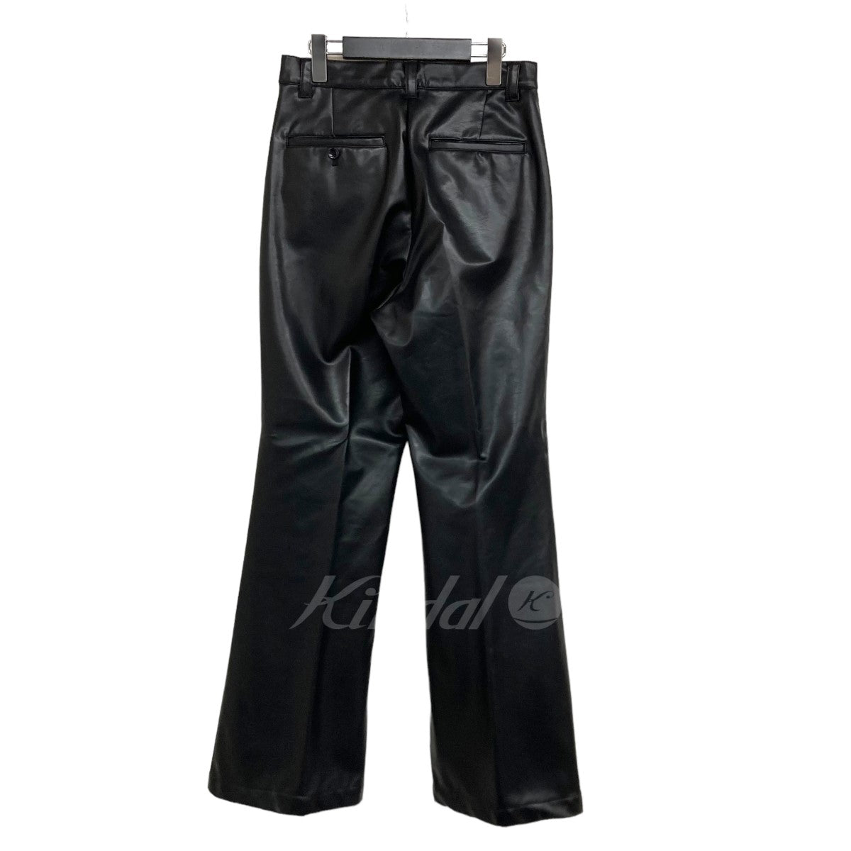 SOERTE(ソエルテ) 「Leather flare pants」 フェイクレザーフレア 