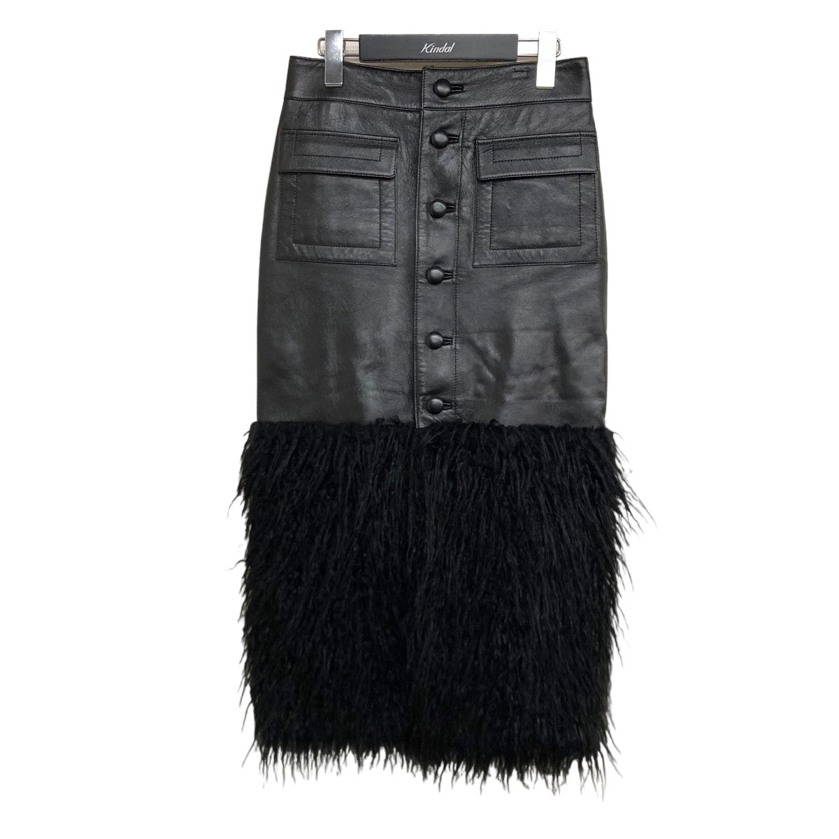 【美品】SAINT LAURENT PARISデニムスカート Saint Laurent Paris(サンローランパリ) Repaired Denim Mini