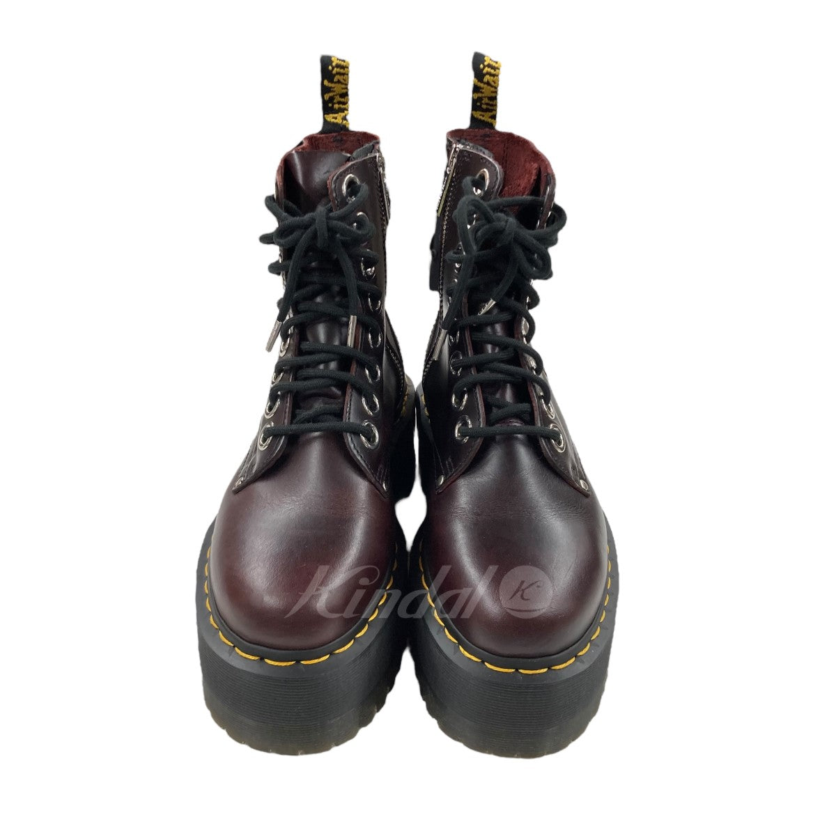 Dr．Martens(ドクターマーチン) 「QUAD RETRO JADON MAX」 厚底サイドジップ8ホールブーツ