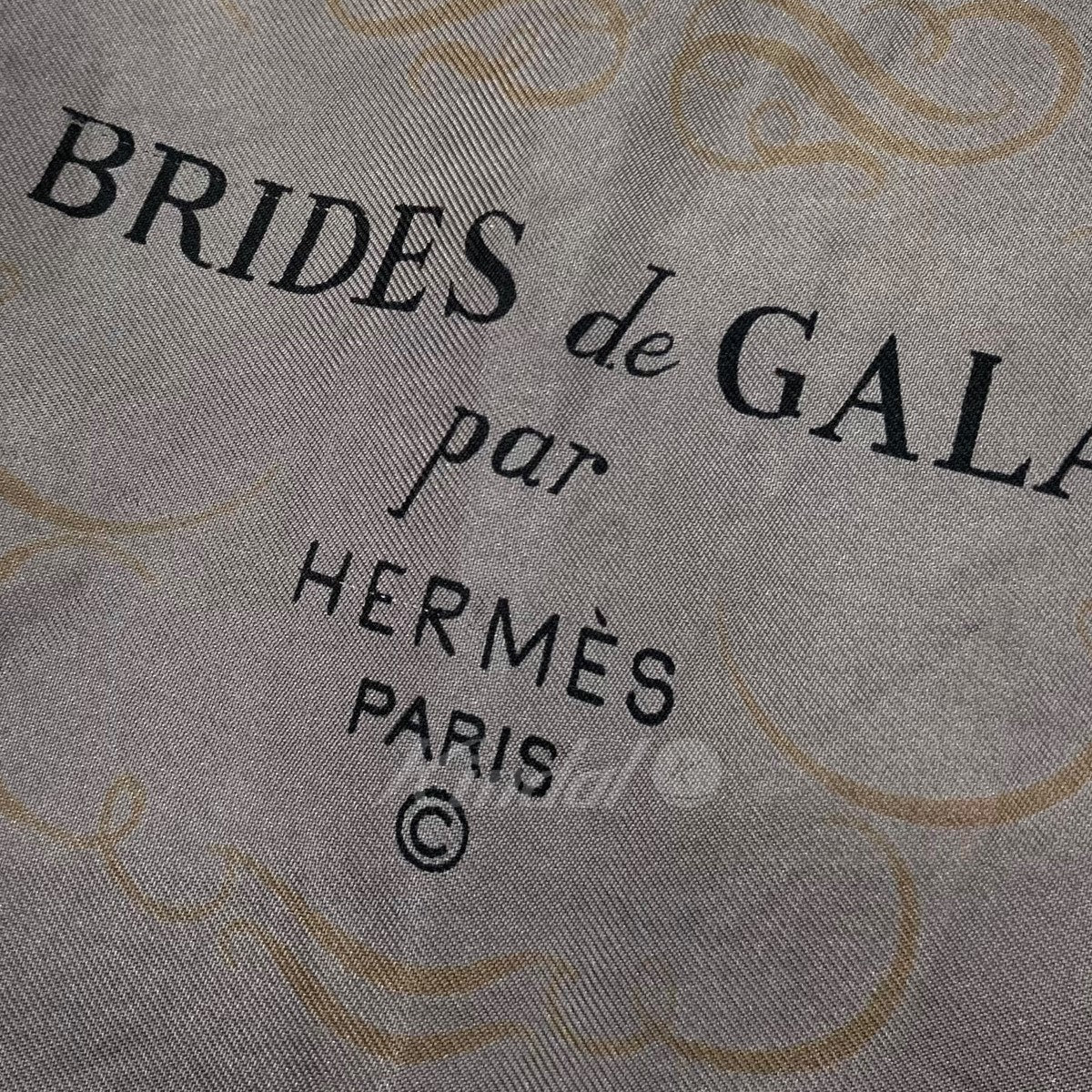 「BRIDES DE GALA カレ90」 スカーフ