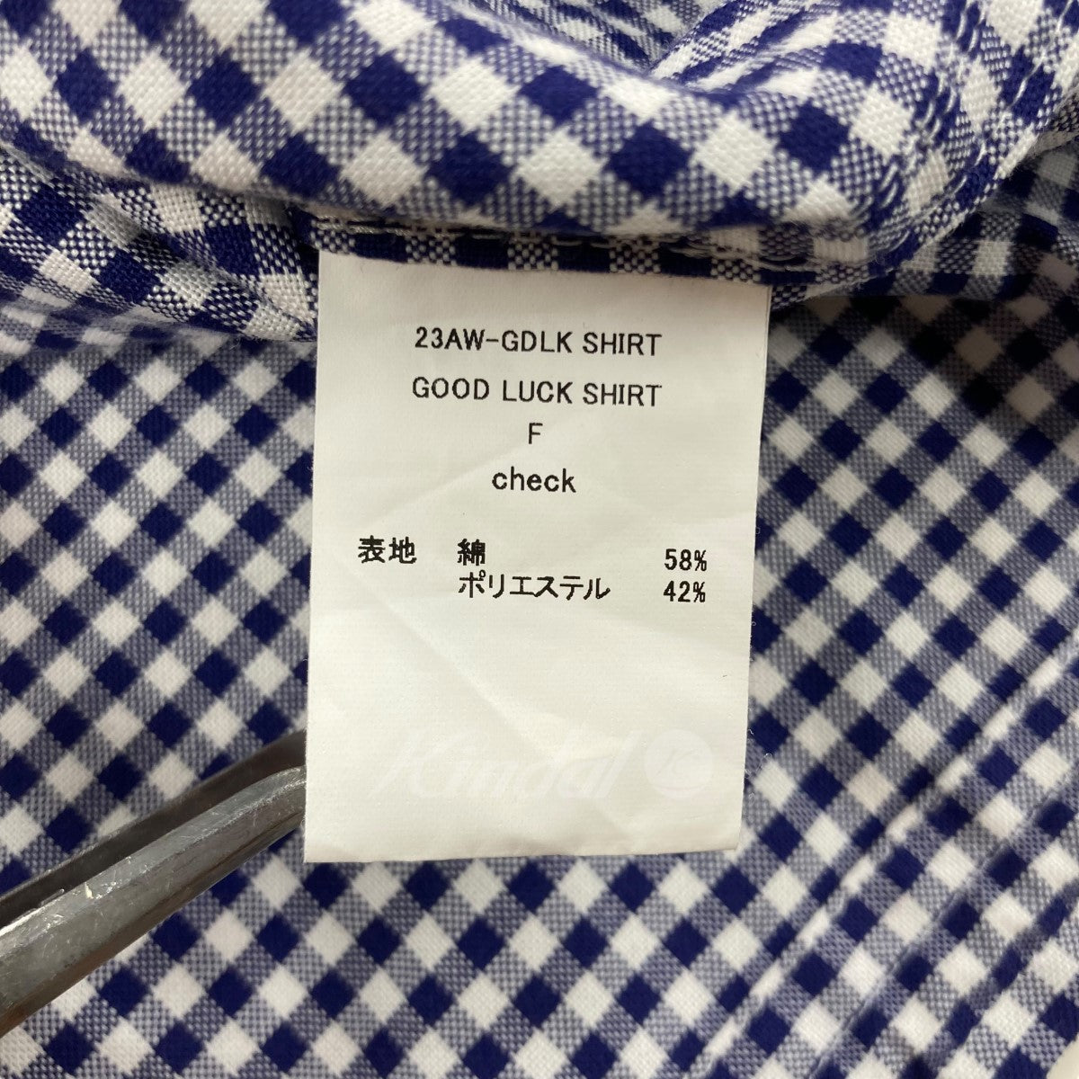 2023AW 「GOOD LUCK SHIRT」 フーデッドシャツ
