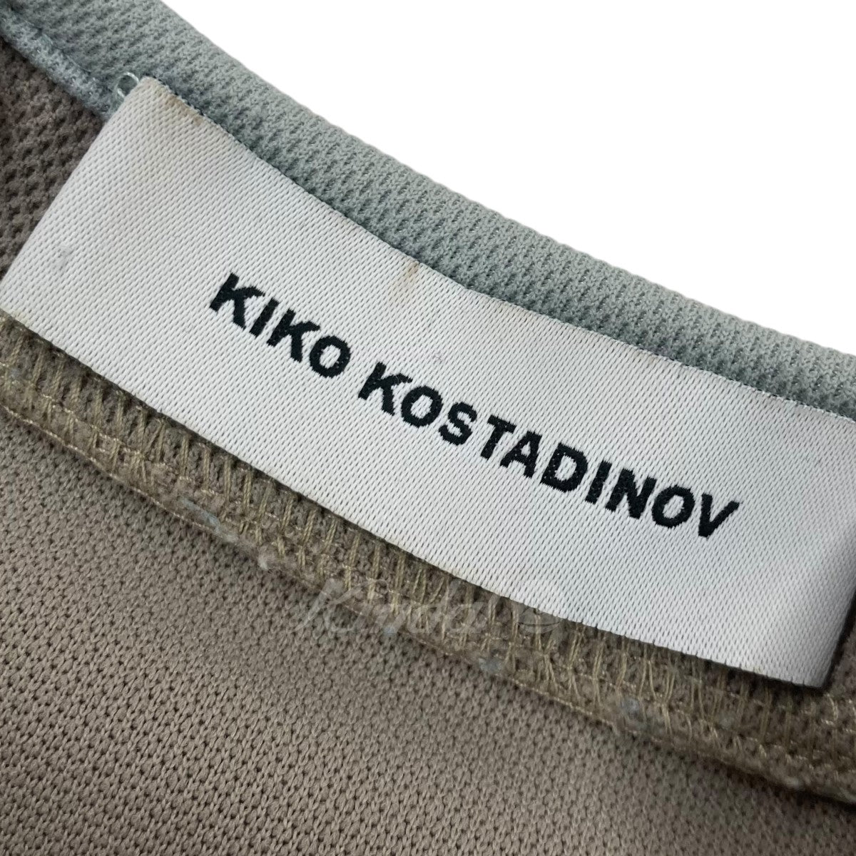 Kiko Kostadinov(キコ コスタディノフ) 「Grey Polyester T shirt」 Ｔ