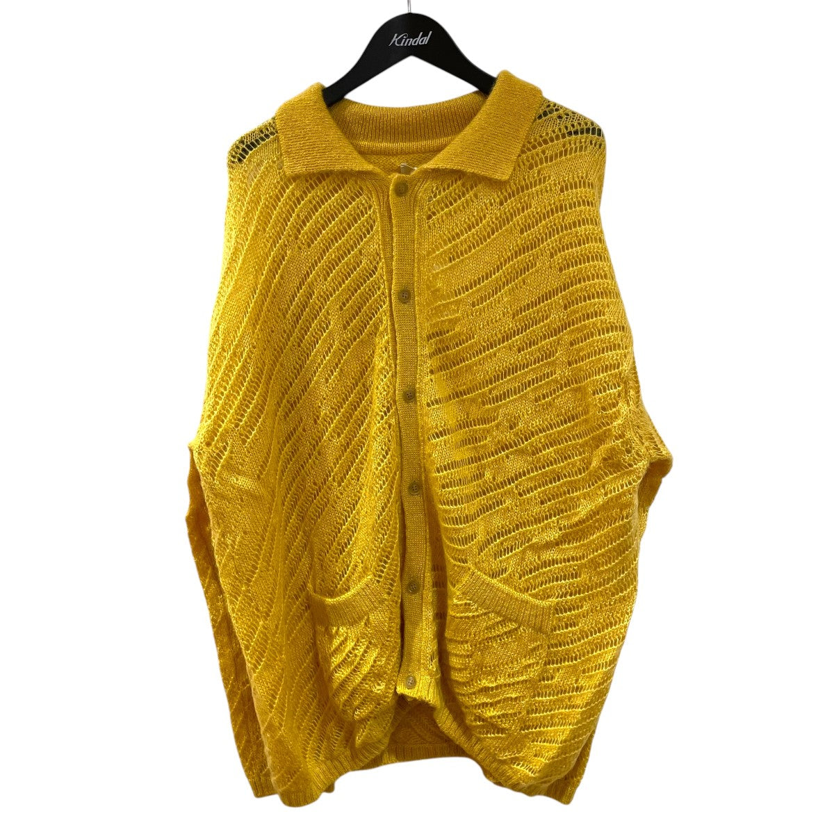 YOKE(ヨーク) 24SS BORDER MESH KNIT VEST ボーダーメッシュ