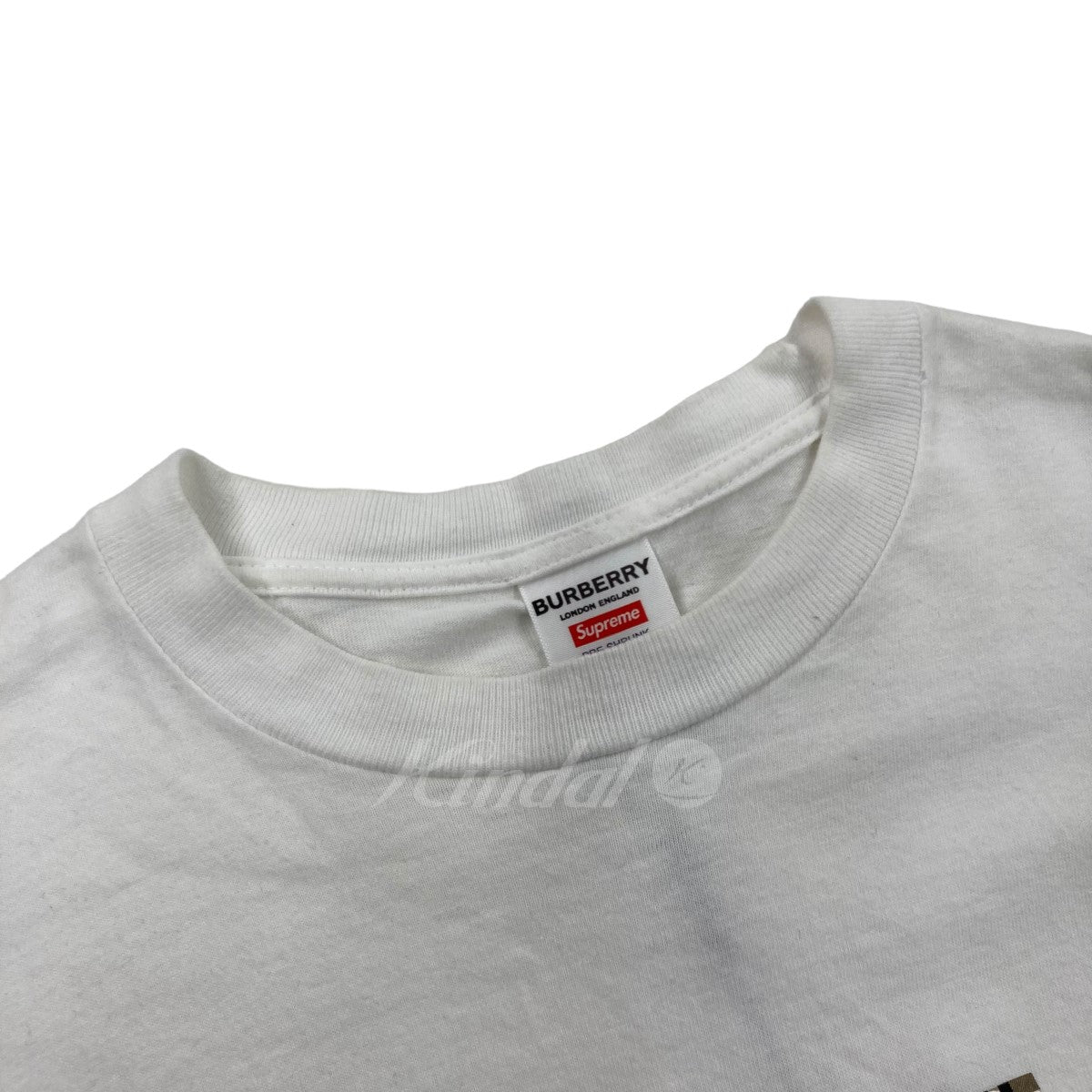 Supreme × BURBERRY 2022SS 「Burberry Box Logo Tee」 ボックスロゴTシャツ ホワイト サイズ  13｜【公式】カインドオルオンライン ブランド古着・中古通販【kindal】