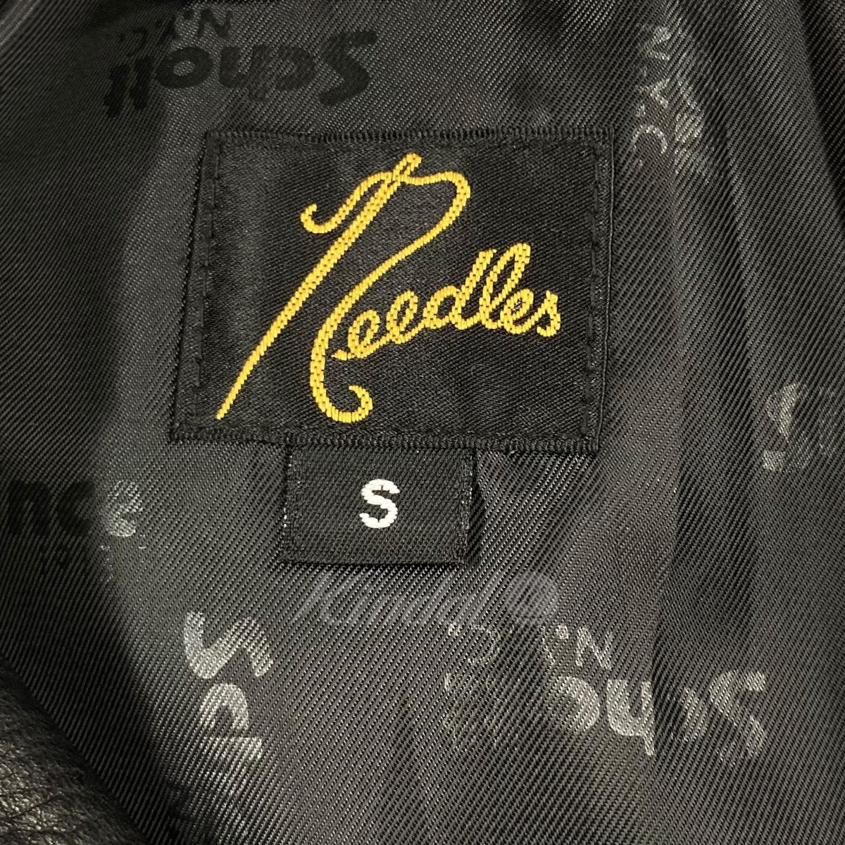 Needles×Schott 「LEATHER TRACK JACKET」 レザートラック Needles×Schott 「LEATHER TRACK JACKET」 レザートラック