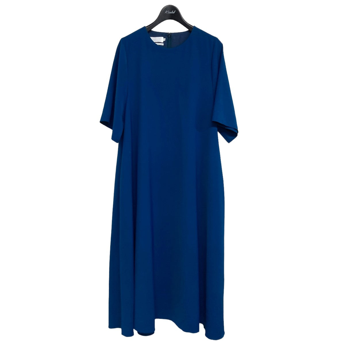 21SSMatte Satin Crew Neck Dress半袖クルーネックドレスGL211 60076