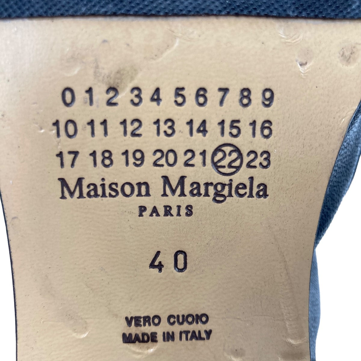 Maison Margiela(メゾンマルジェラ) 21SS足袋ブーツS57WU0220 S57WU0220 ブラック サイズ  17｜【公式】カインドオルオンライン ブランド古着・中古通販【kindal】