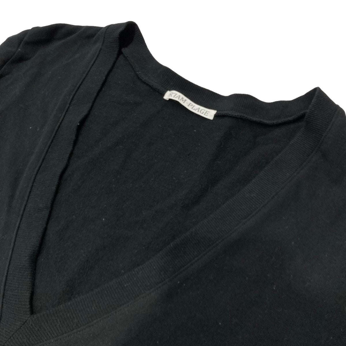 Plage(プラージュ) 22AWR'IAM DEEP Vneck ワンピースVネック