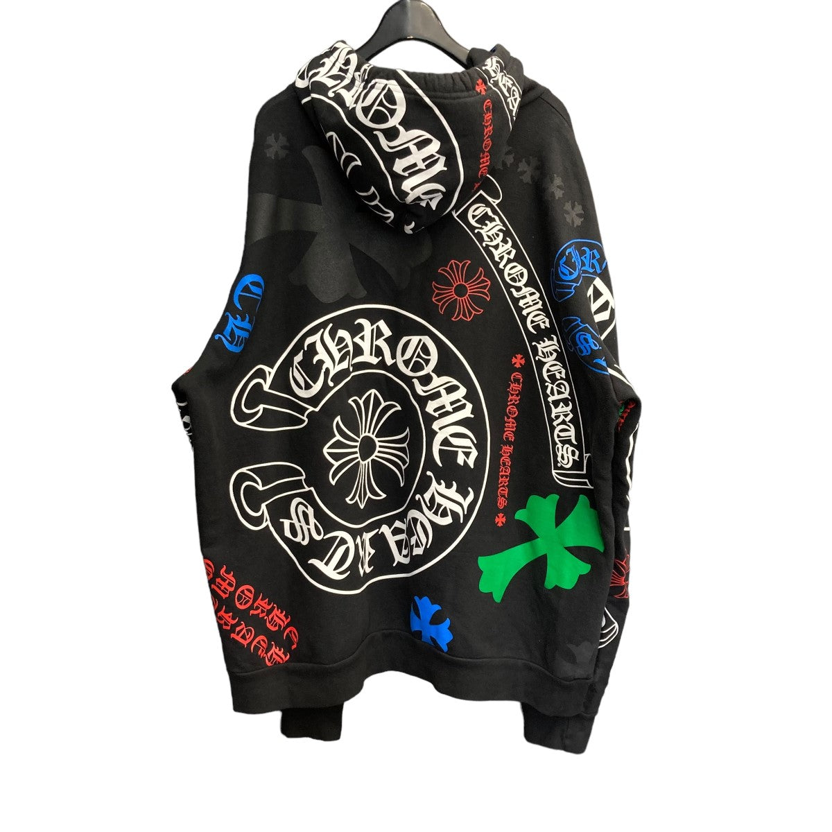 CHROME HEARTS(クロムハーツ) STENCIL HOODIEプルオーバーパーカー