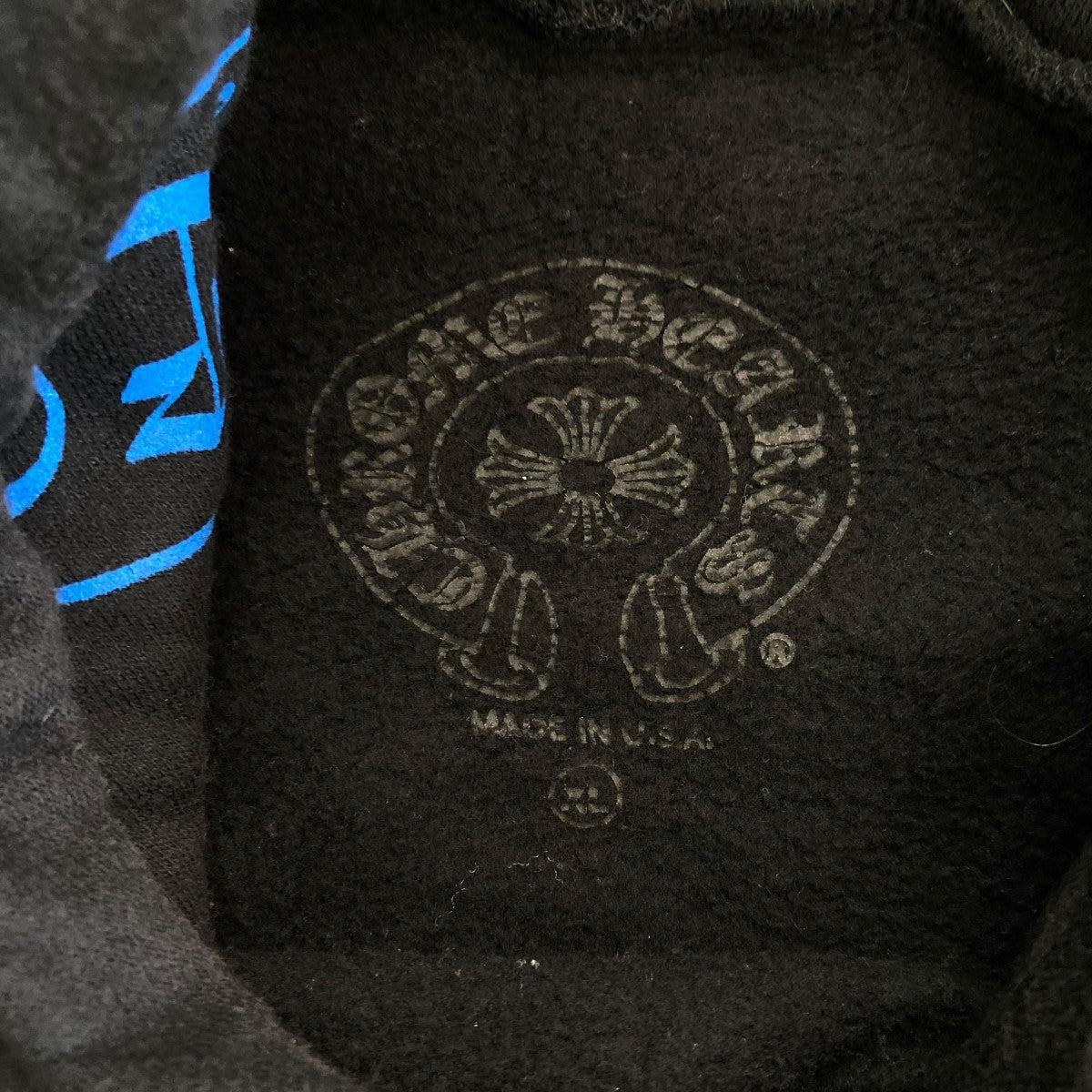 CHROME HEARTS(クロムハーツ) STENCIL HOODIEプルオーバーパーカー ブラック サイズ XL｜【公式】カインドオルオンライン  ブランド古着・中古通販【kindal】