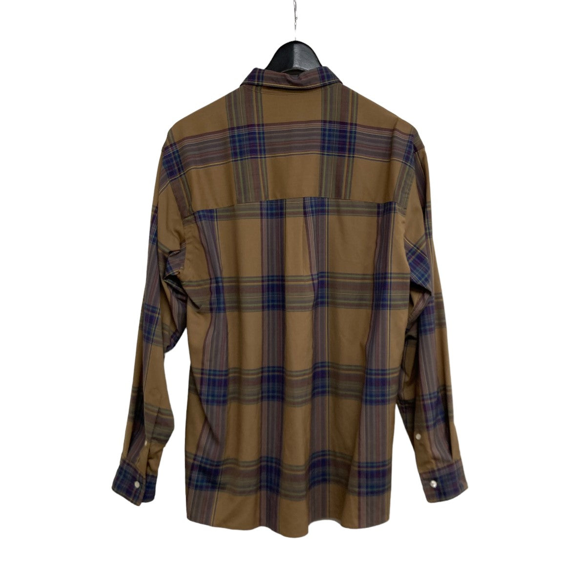 AURALEE(オーラリー) 19AWSUPER LIGHT WOOL CHECK SHIRTSチェックシャツA9AS01LC A9AS01LC  ベージュ サイズ L｜【公式】カインドオルオンライン ブランド古着・中古通販【kindal】